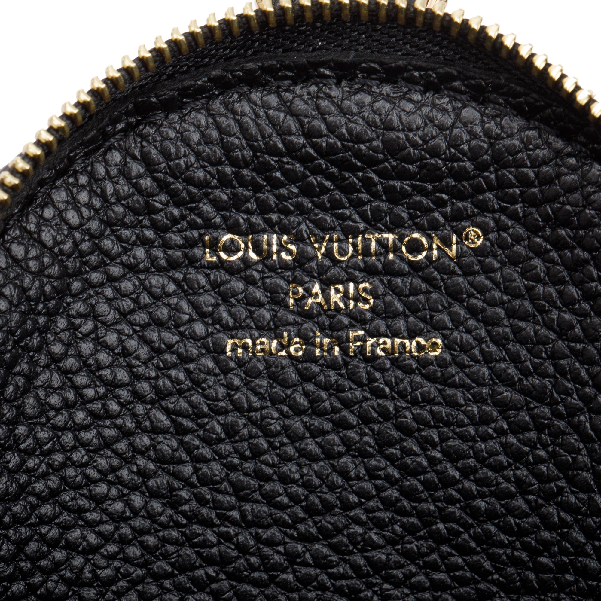 Louis Vuitton 2022 Bicolor Monogram Empreinte Giant Round Coin Purse