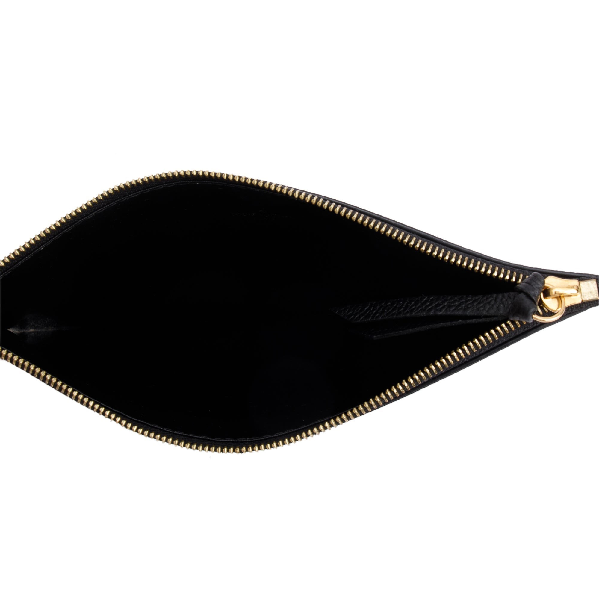 Louis Vuitton 2022 Bicolor Monogram Empreinte Leather Felicie Pochette w/ Inserts & Box