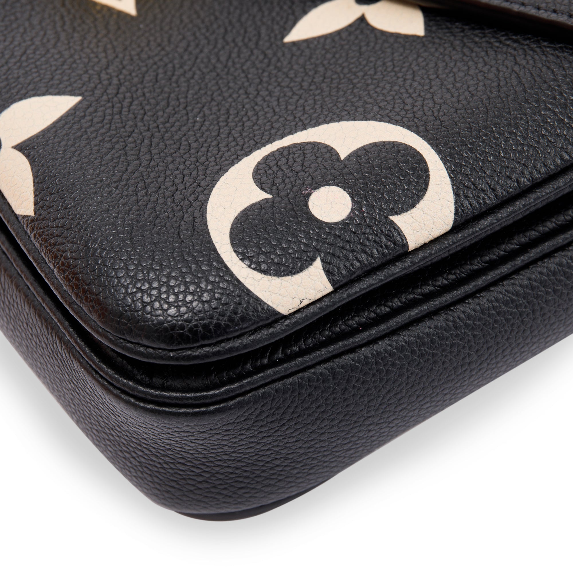 Louis Vuitton 2022 Bicolor Monogram Empreinte Pochette Metis w/ Box