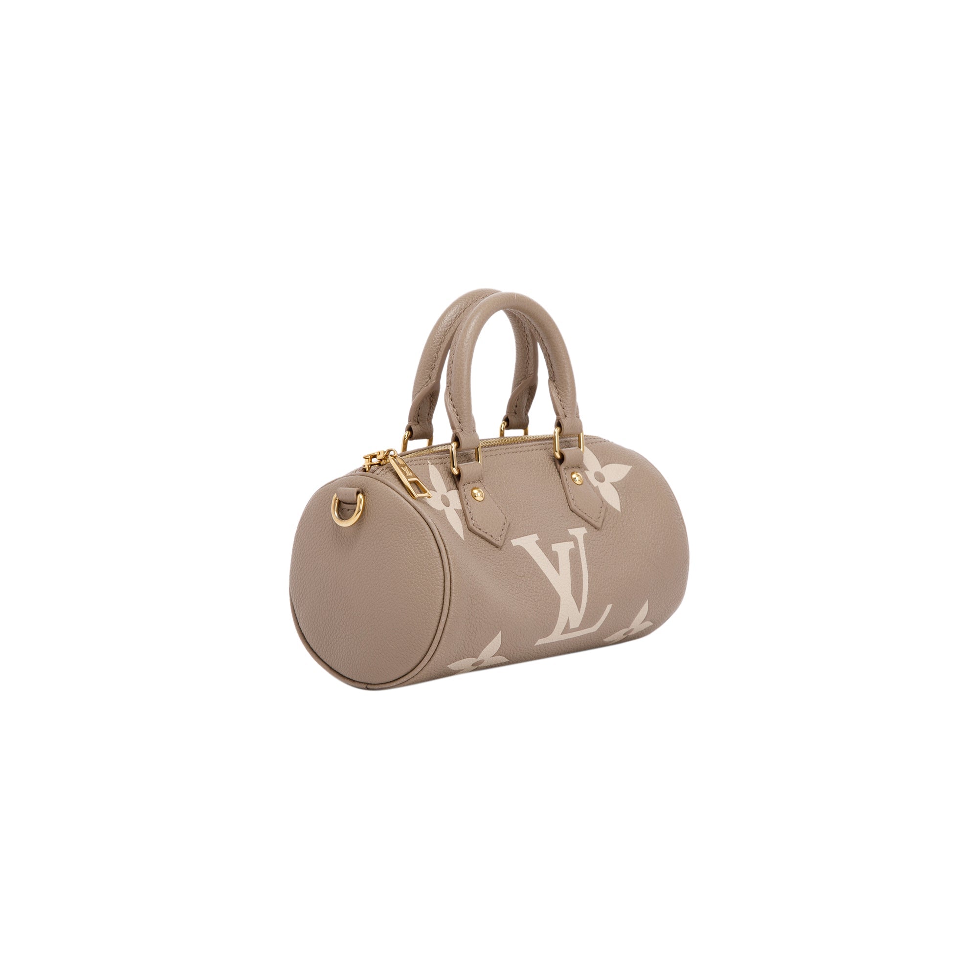Louis Vuitton 2022 Bicolor Monogram Giant Empreinte Papillon BB