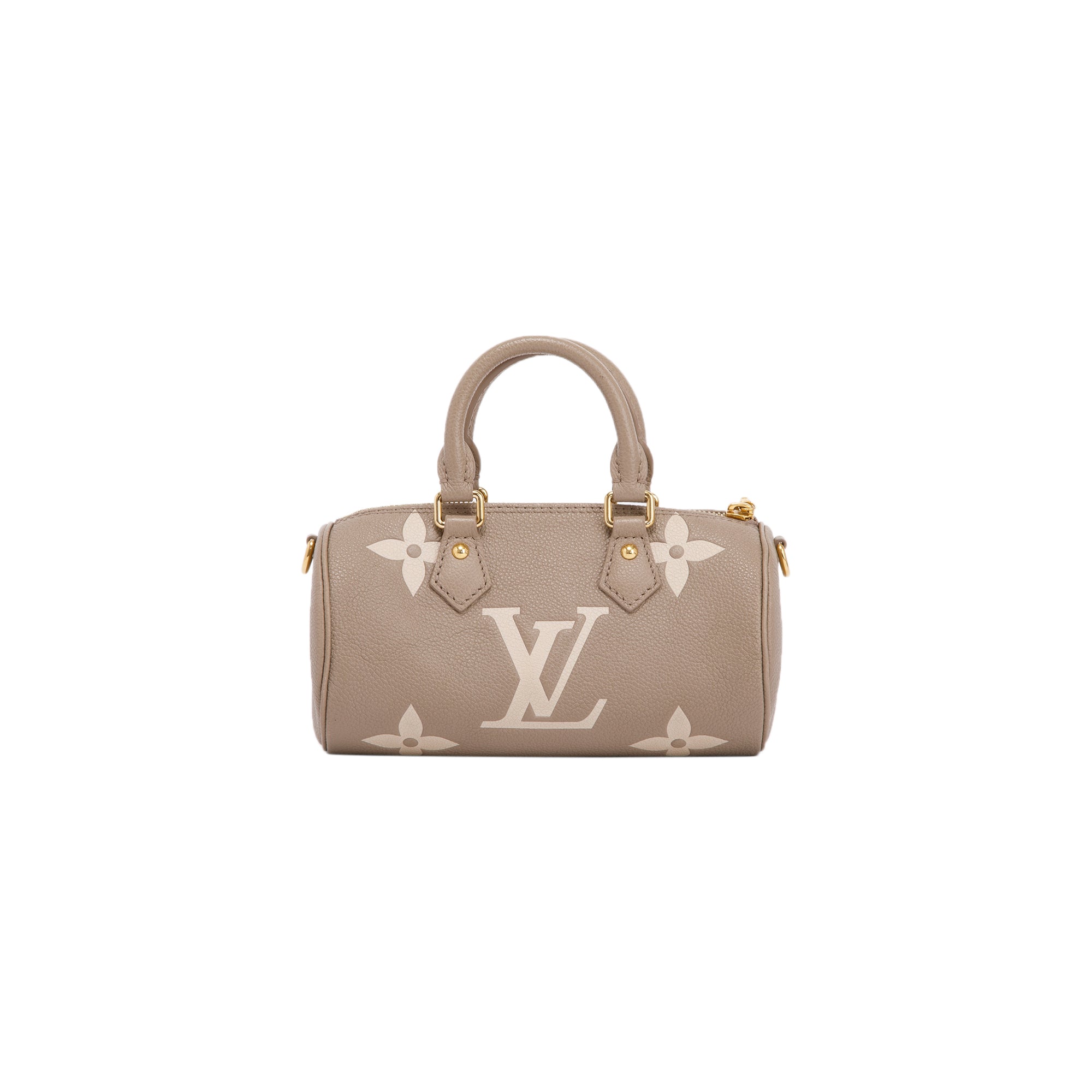 Louis Vuitton 2022 Bicolor Monogram Giant Empreinte Papillon BB