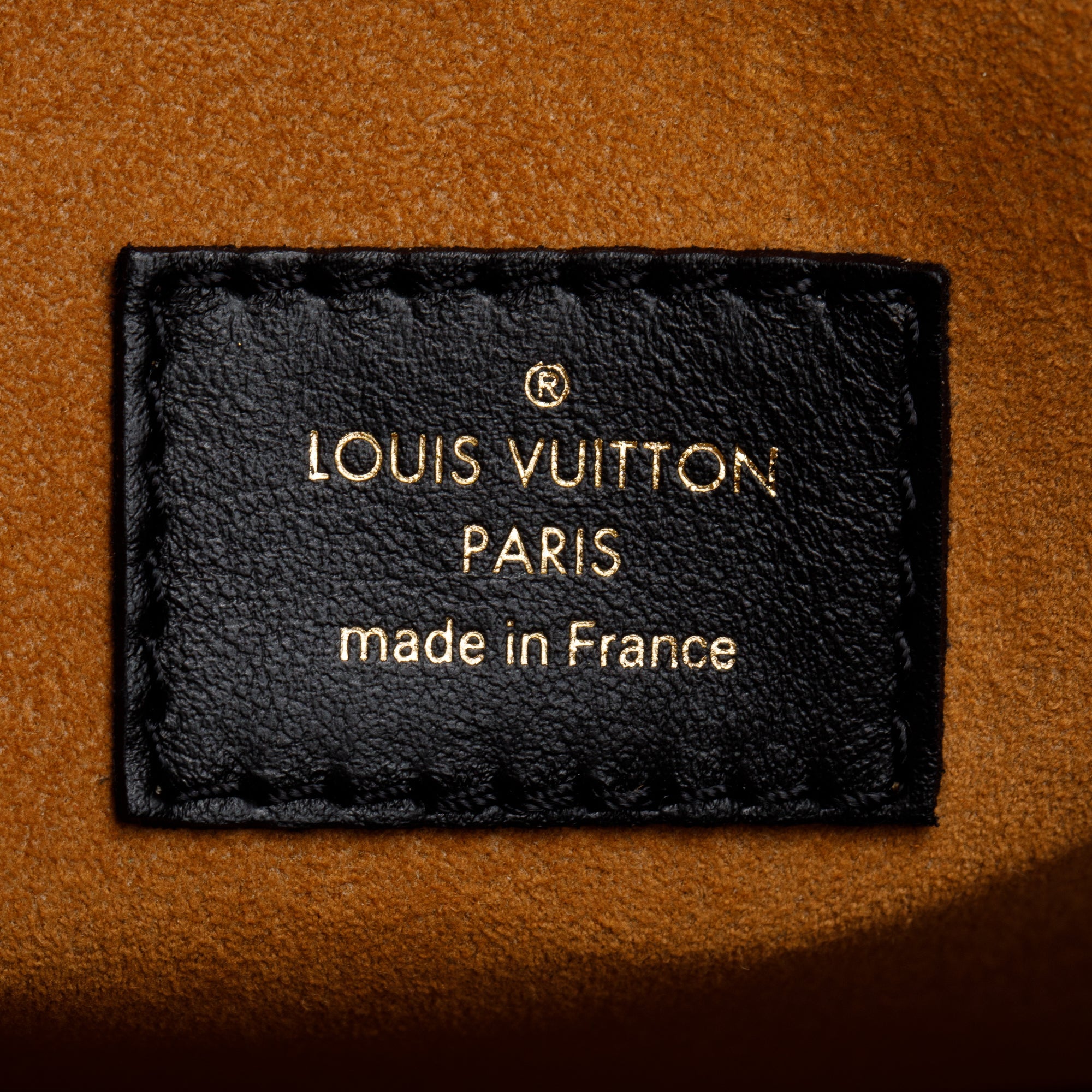 Louis Vuitton 2022 Black Calf Monogram On My Side MM Tote w/ Strap & Box