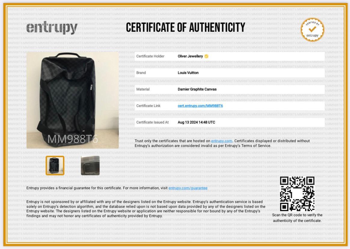 Louis Vuitton 2022 Black Damier Graphite Horizon Soft Duffle 55