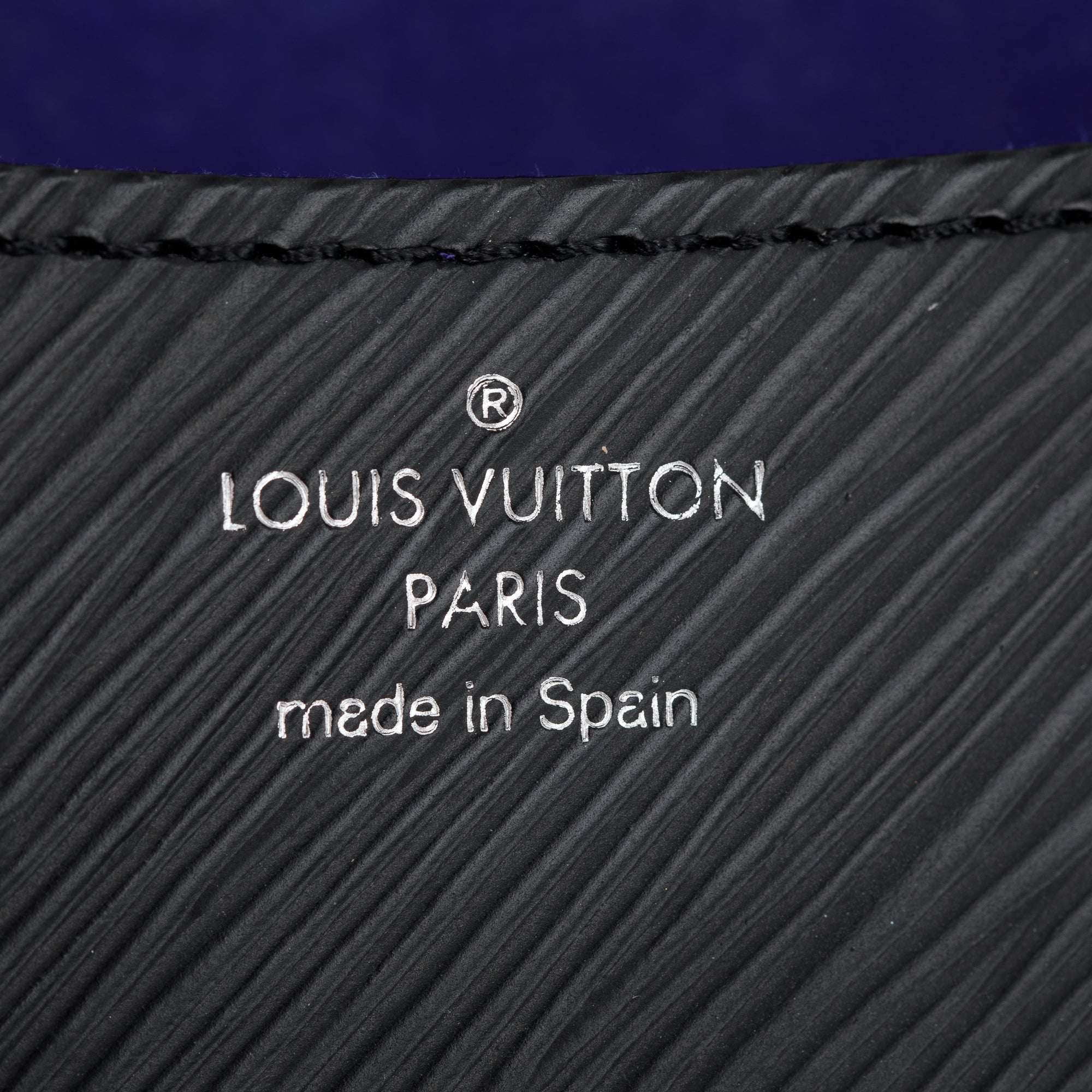 Louis Vuitton 2022 Black Epi Leather Buci NM Bag w/ Box & Receipt