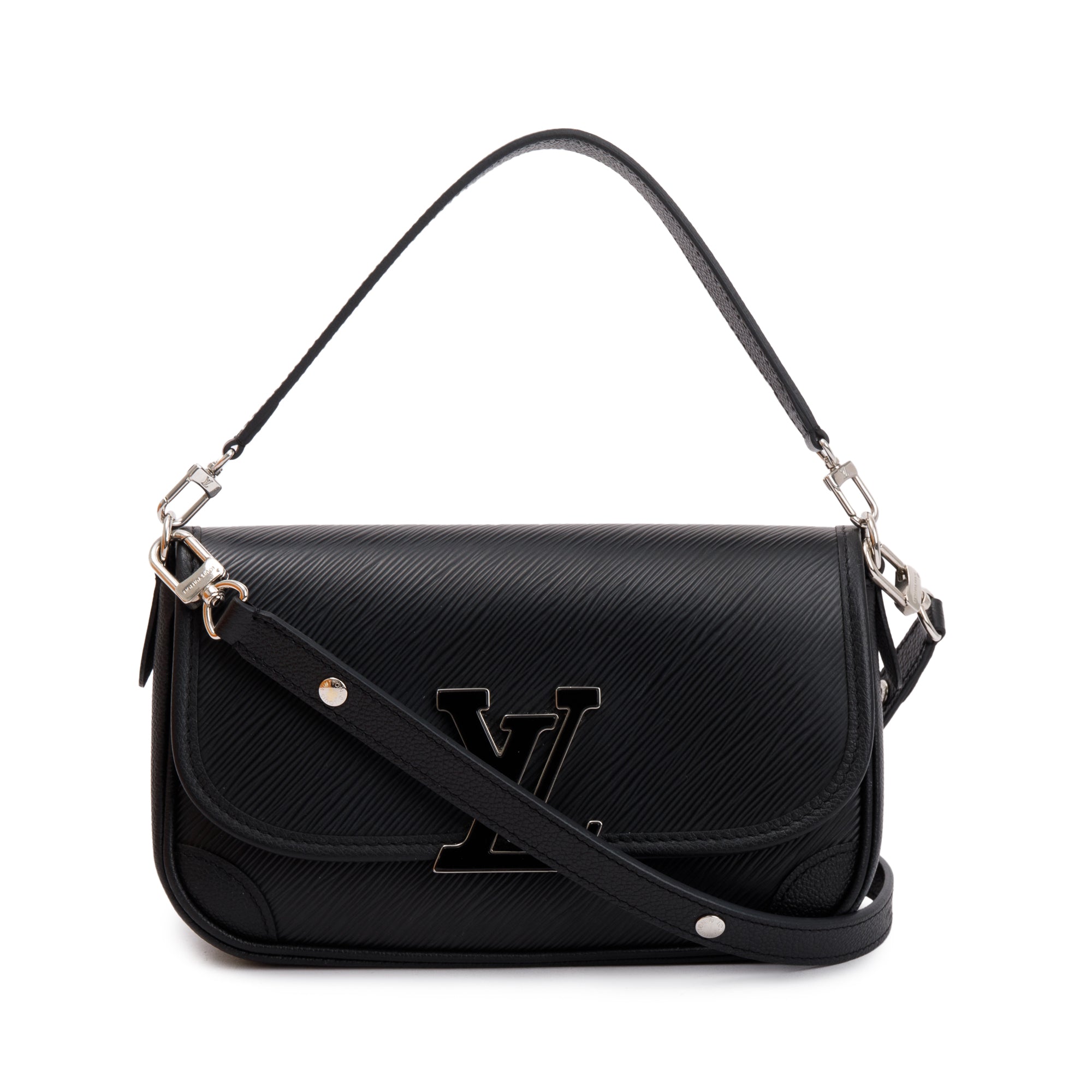 Louis Vuitton 2022 Black Epi Leather Buci NM Bag w/ Box & Receipt