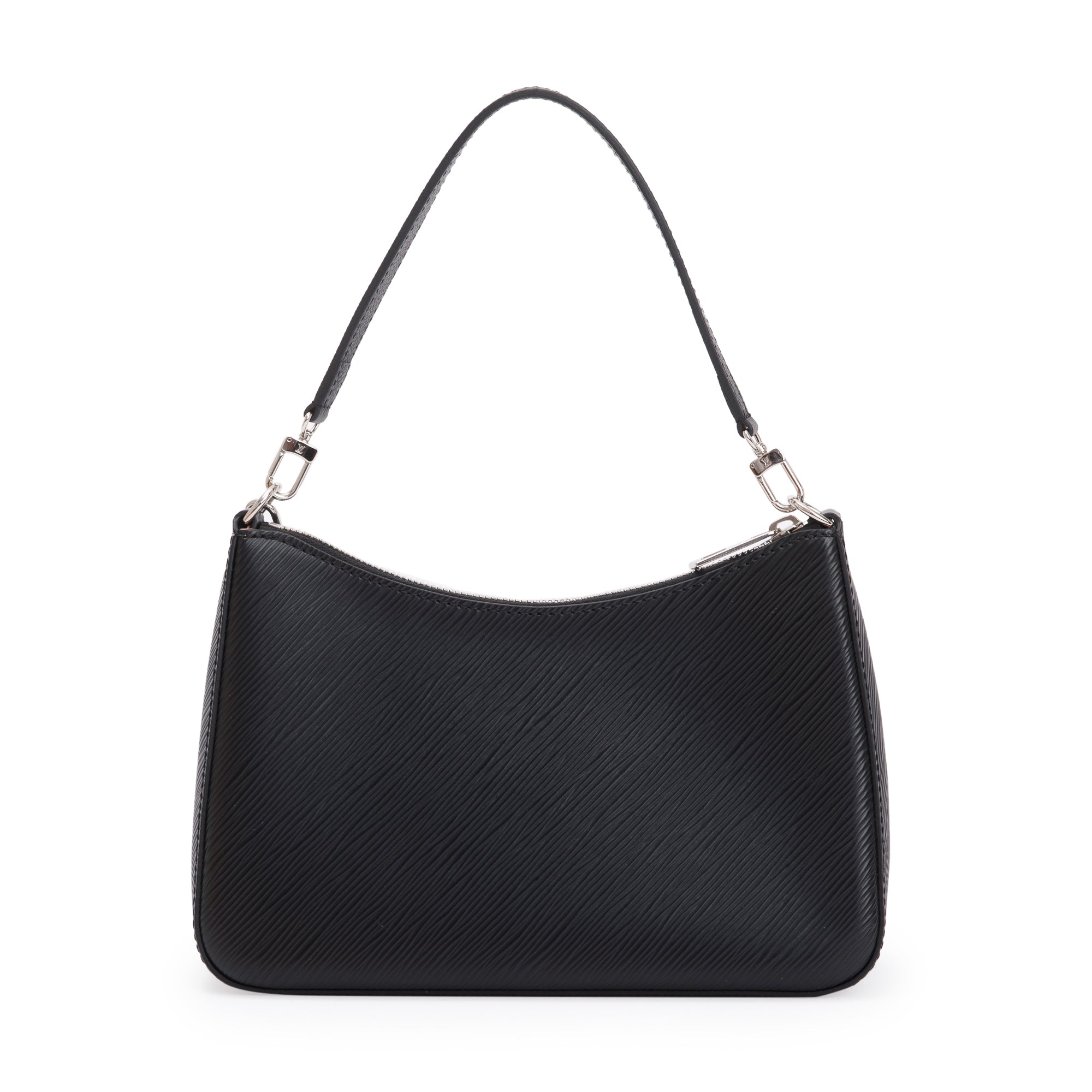 Louis Vuitton 2022 Black Epi Leather Marelle Quartz Bag w/ Box, Straps & Zip Pouch