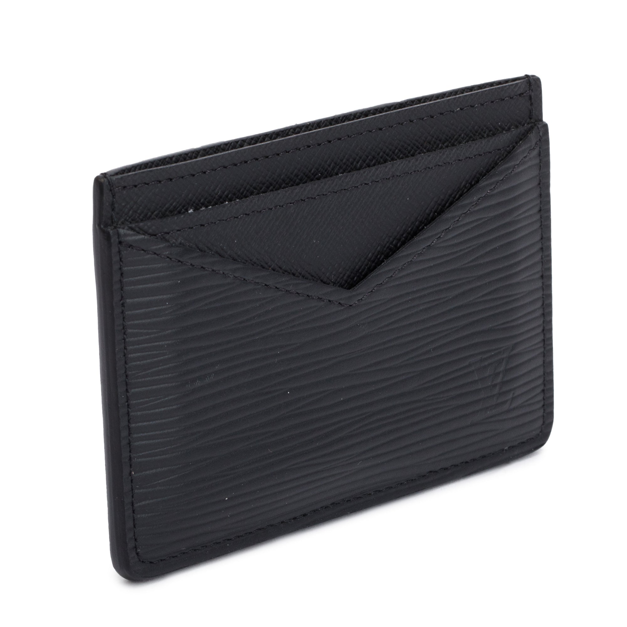 Louis Vuitton 2022 Black Epi Leather Neo Card Holder