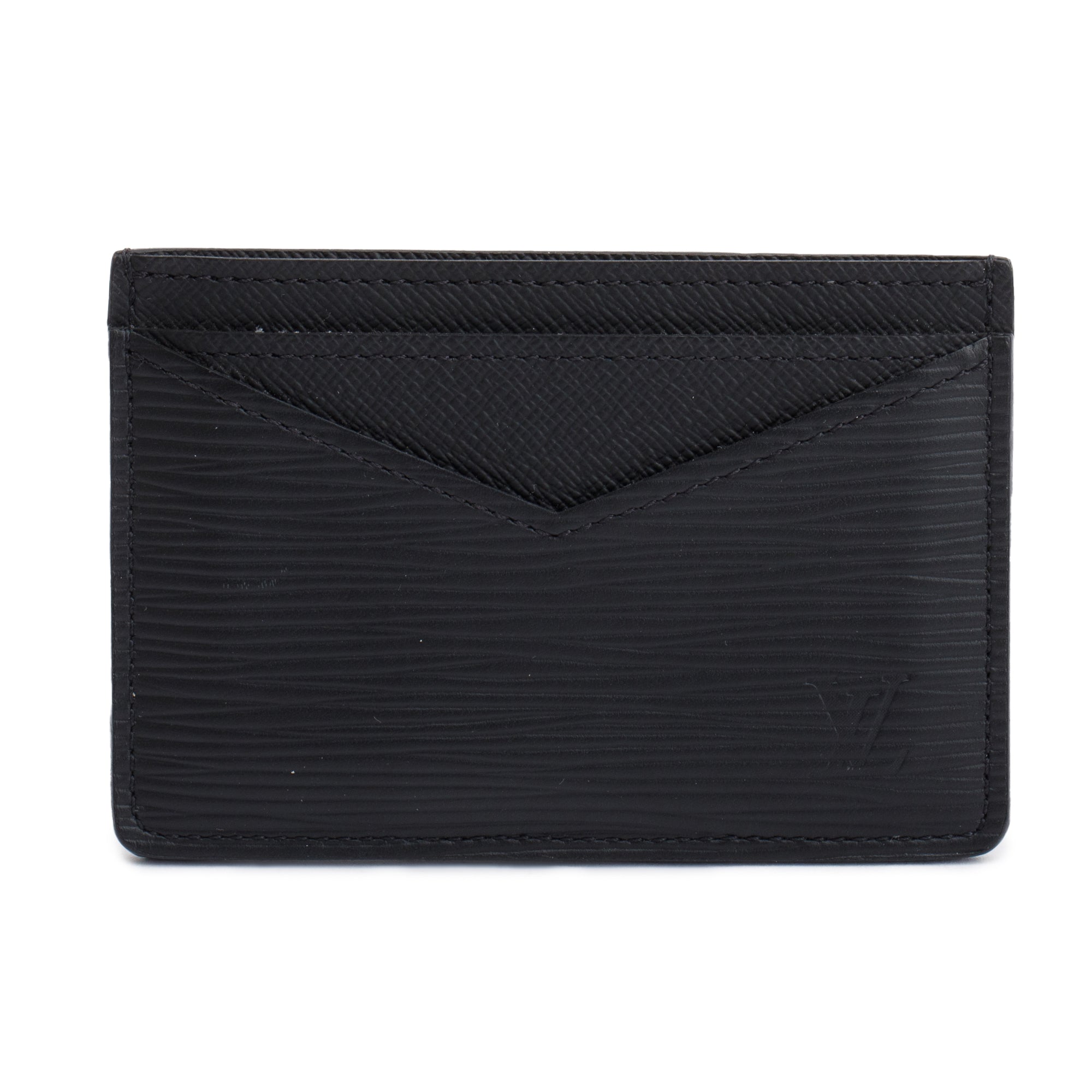 Louis Vuitton 2022 Black Epi Leather Neo Card Holder