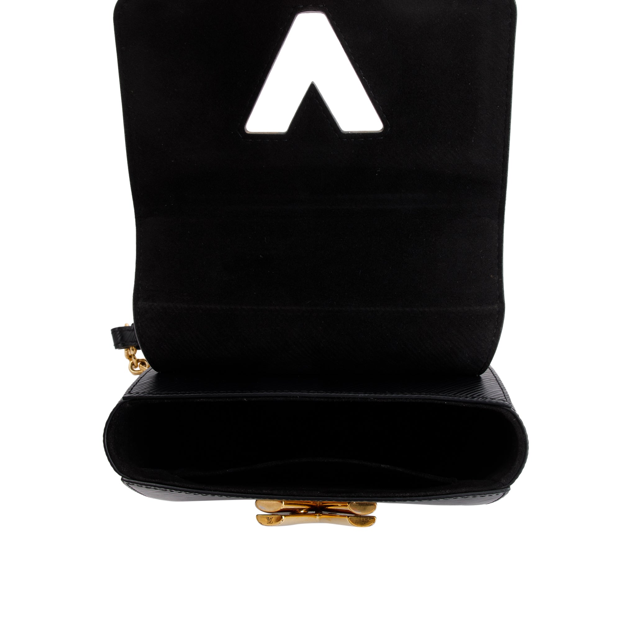 Louis Vuitton 2022 Black Epi Leather Twist PM Shoulder Bag