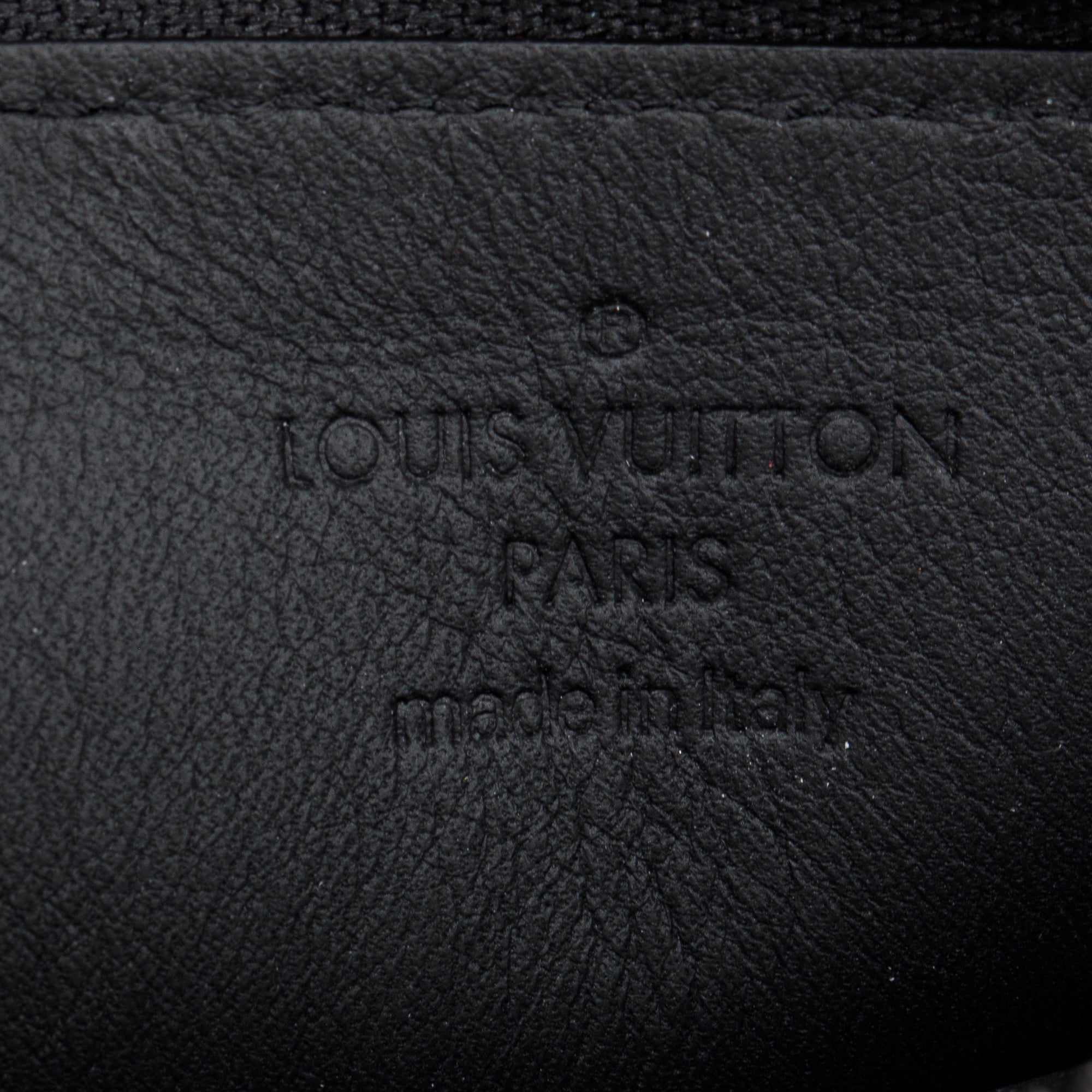 Louis Vuitton 2022 Black Leather Coin Card Holder