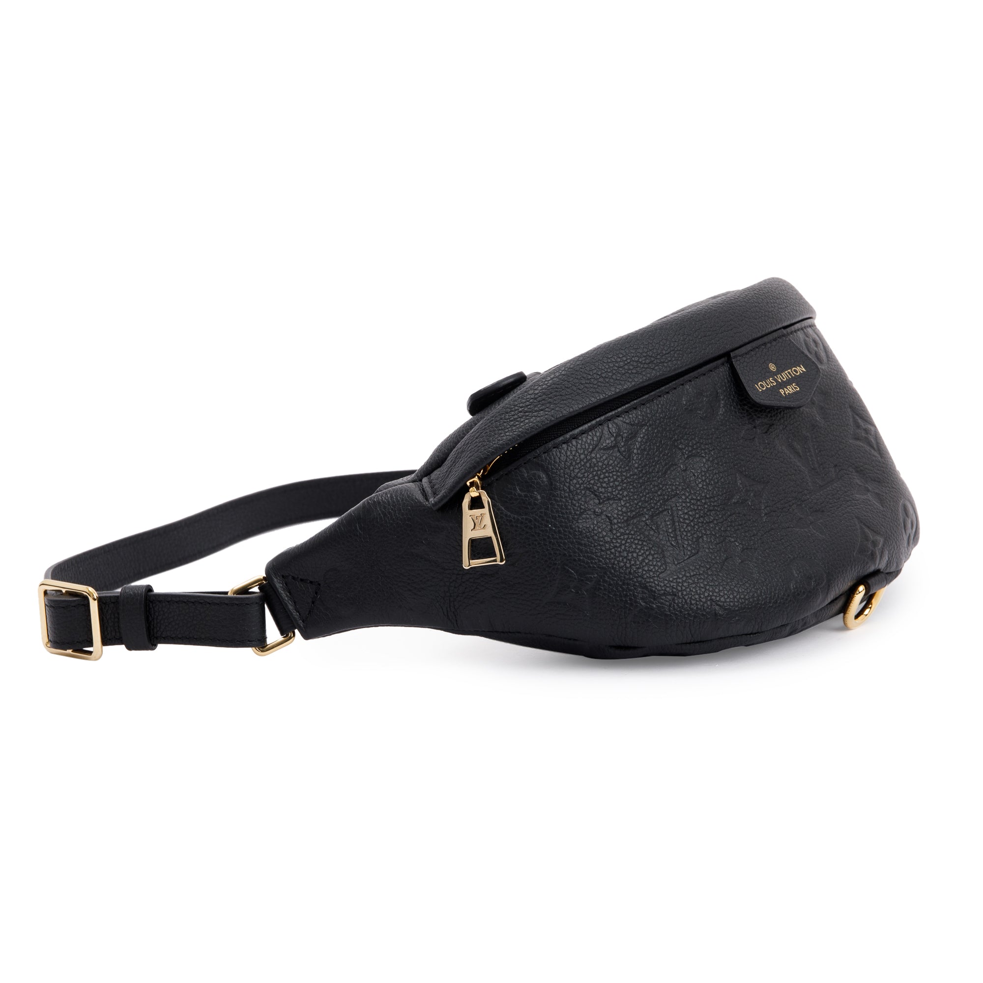 Louis Vuitton 2022 Black Monogram Empreinte Bumbag