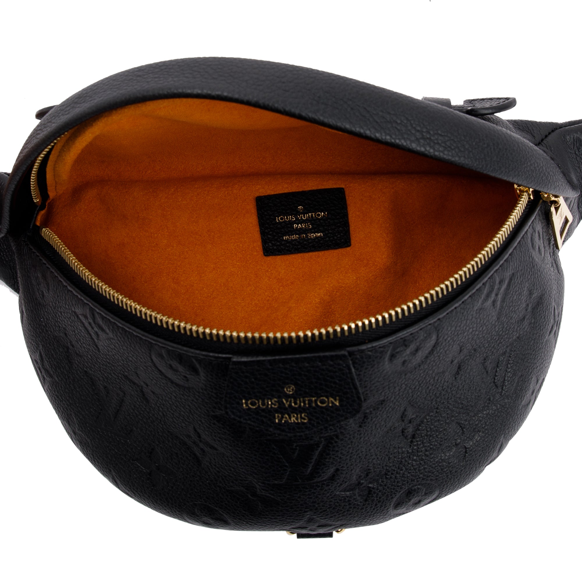 Louis Vuitton 2022 Black Monogram Empreinte Bumbag