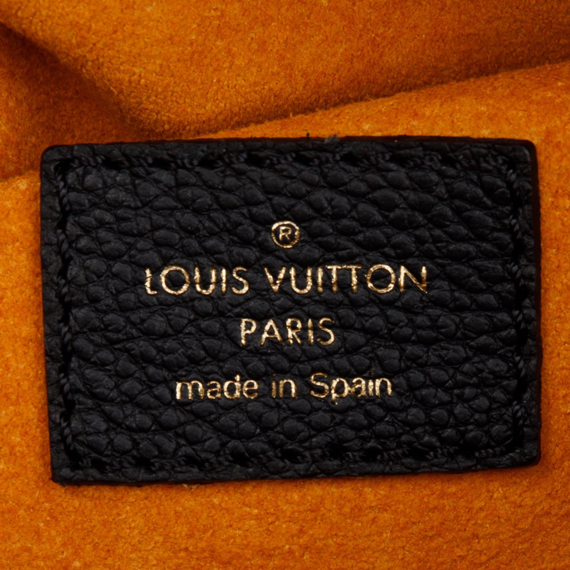 Louis Vuitton 2022 Black Monogram Empreinte Bumbag