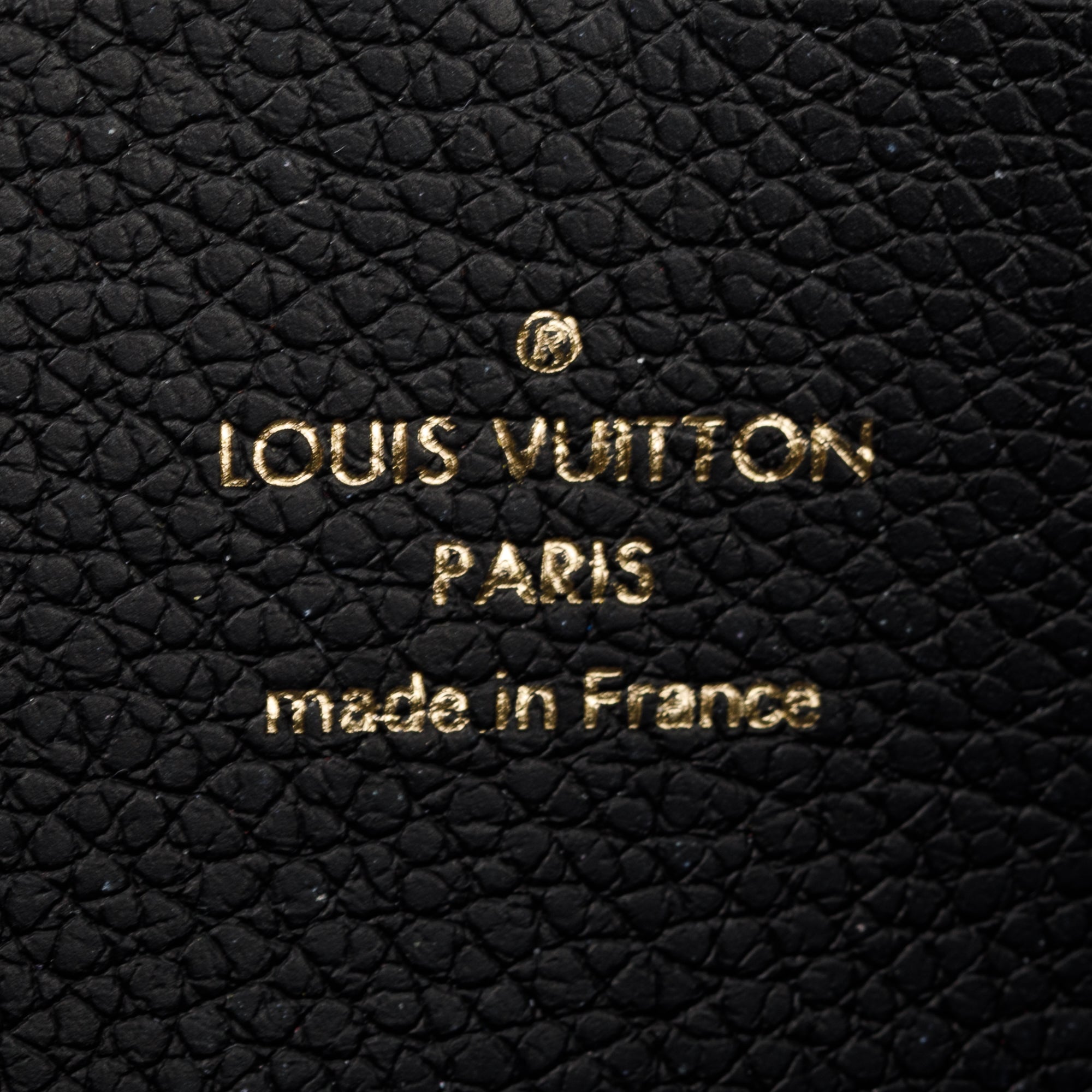 Louis Vuitton 2022 Black Monogram Empreinte Clemence Wallet w/ Box