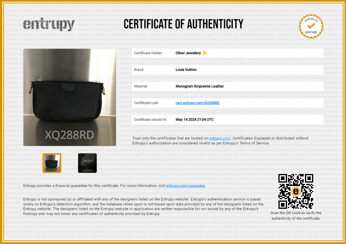 Louis Vuitton 2022 Black Monogram Empreinte Leather Multi Pochette Accessoires