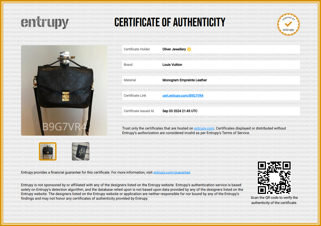 Louis Vuitton 2022 Black Monogram Empreinte Leather Pochette Metis