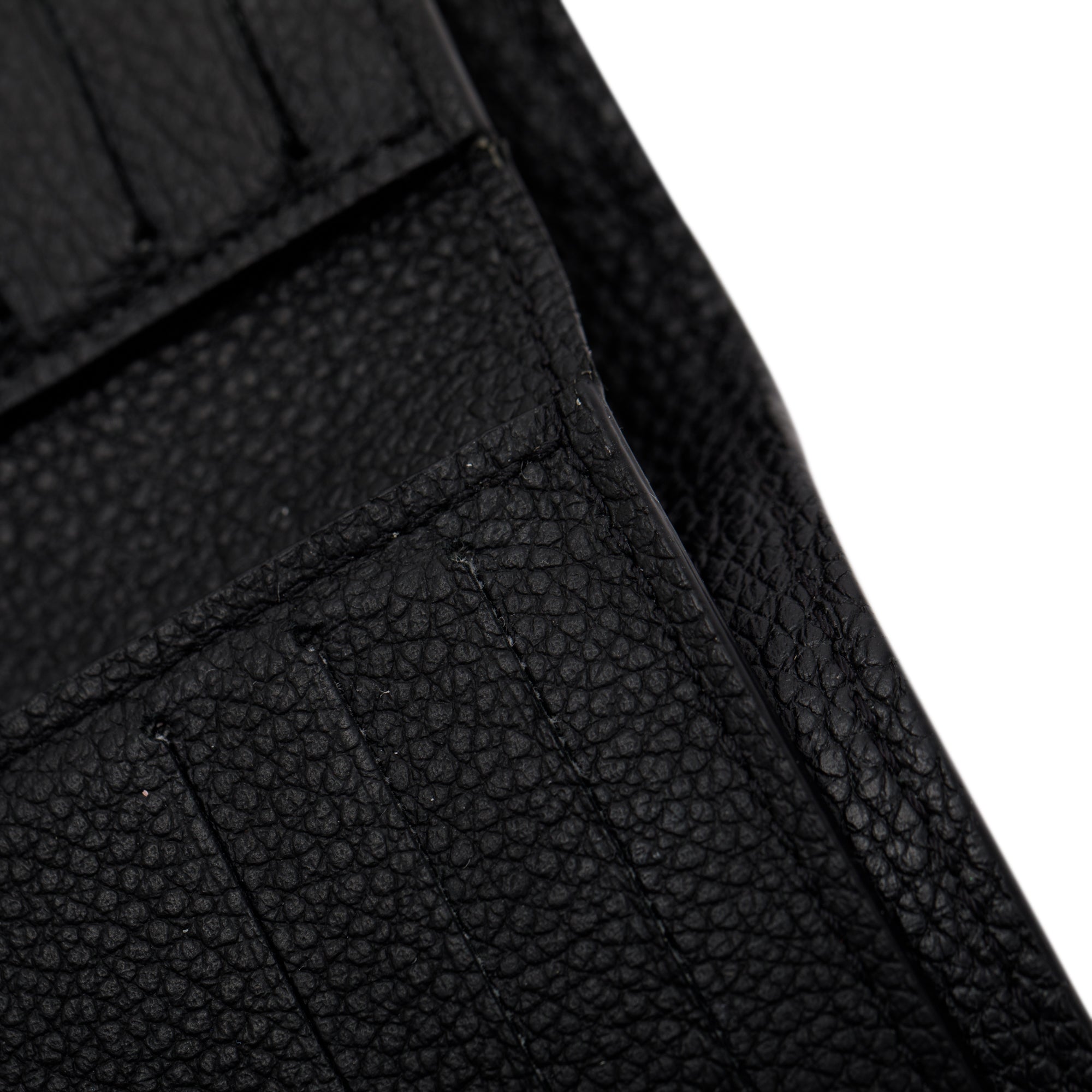 Louis Vuitton 2022 Black Monogram Empreinte Leather Victorine Wallet