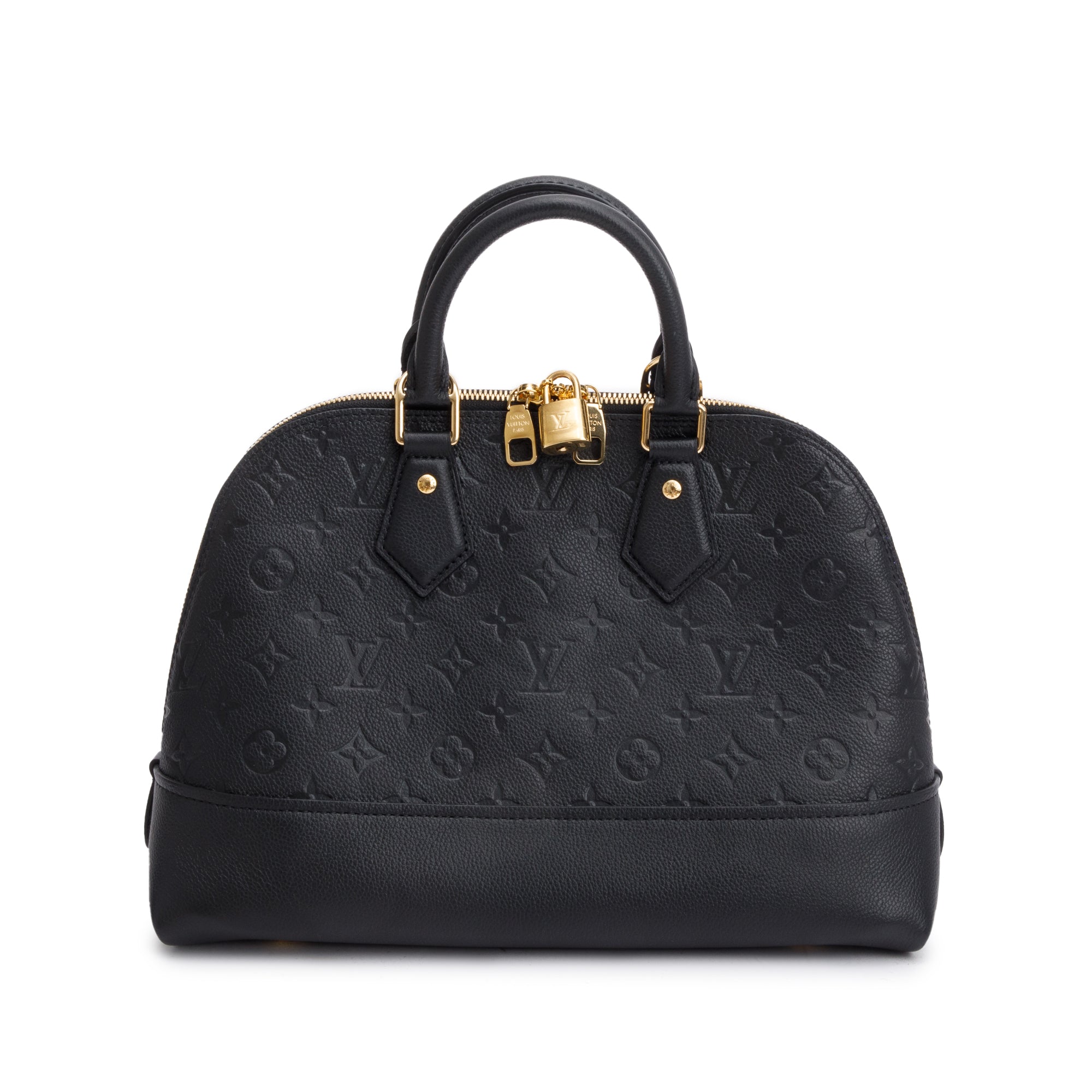 Louis Vuitton 2022 Black Monogram Empreinte Neo Alma PM w/ Strap
