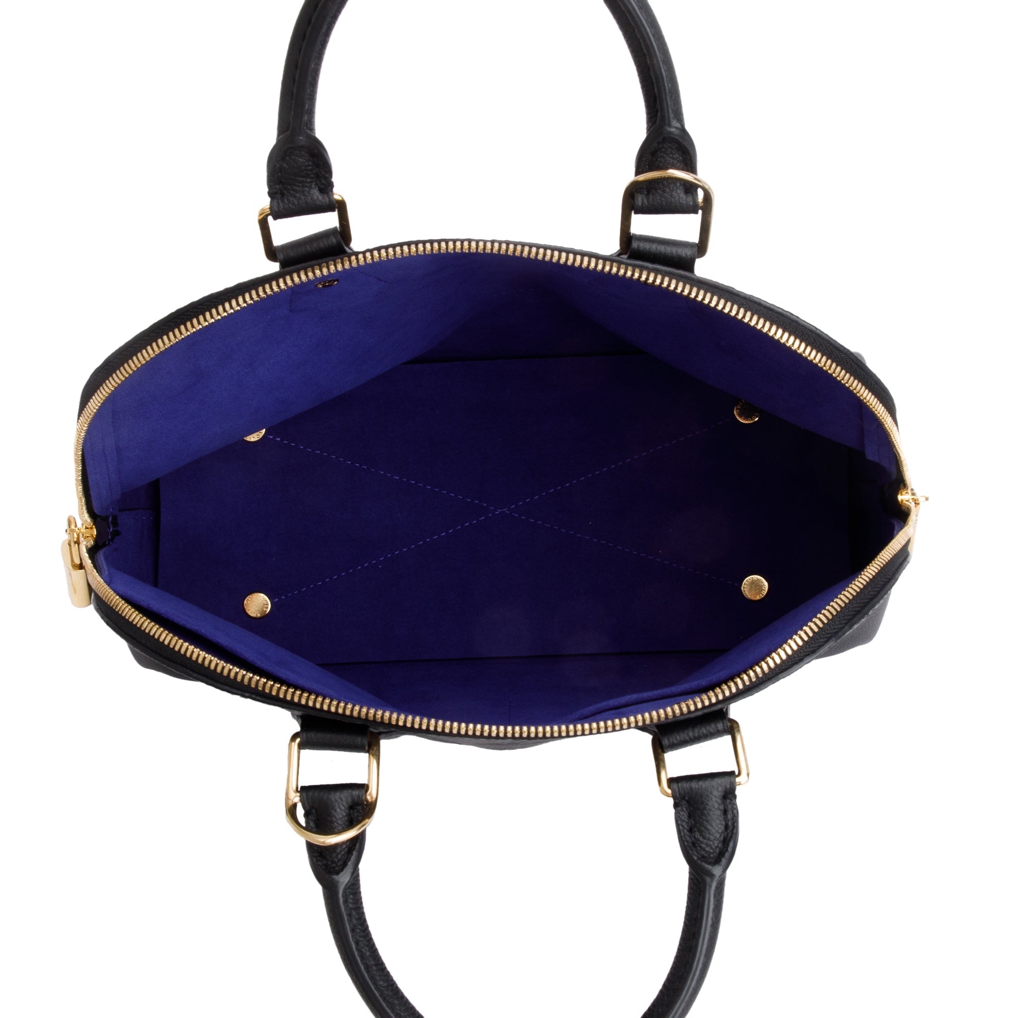 Louis Vuitton 2022 Black Monogram Empreinte Neo Alma PM w/ Strap