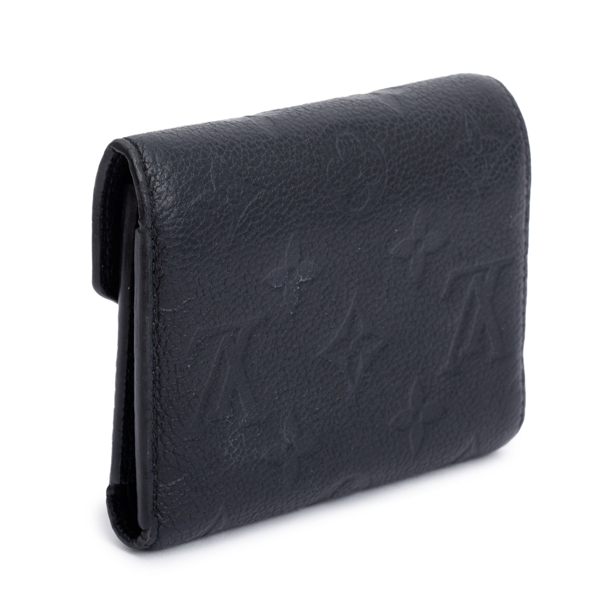 Louis Vuitton 2022 Black Monogram Empreinte Victorine Wallet w/ Box & Receipt