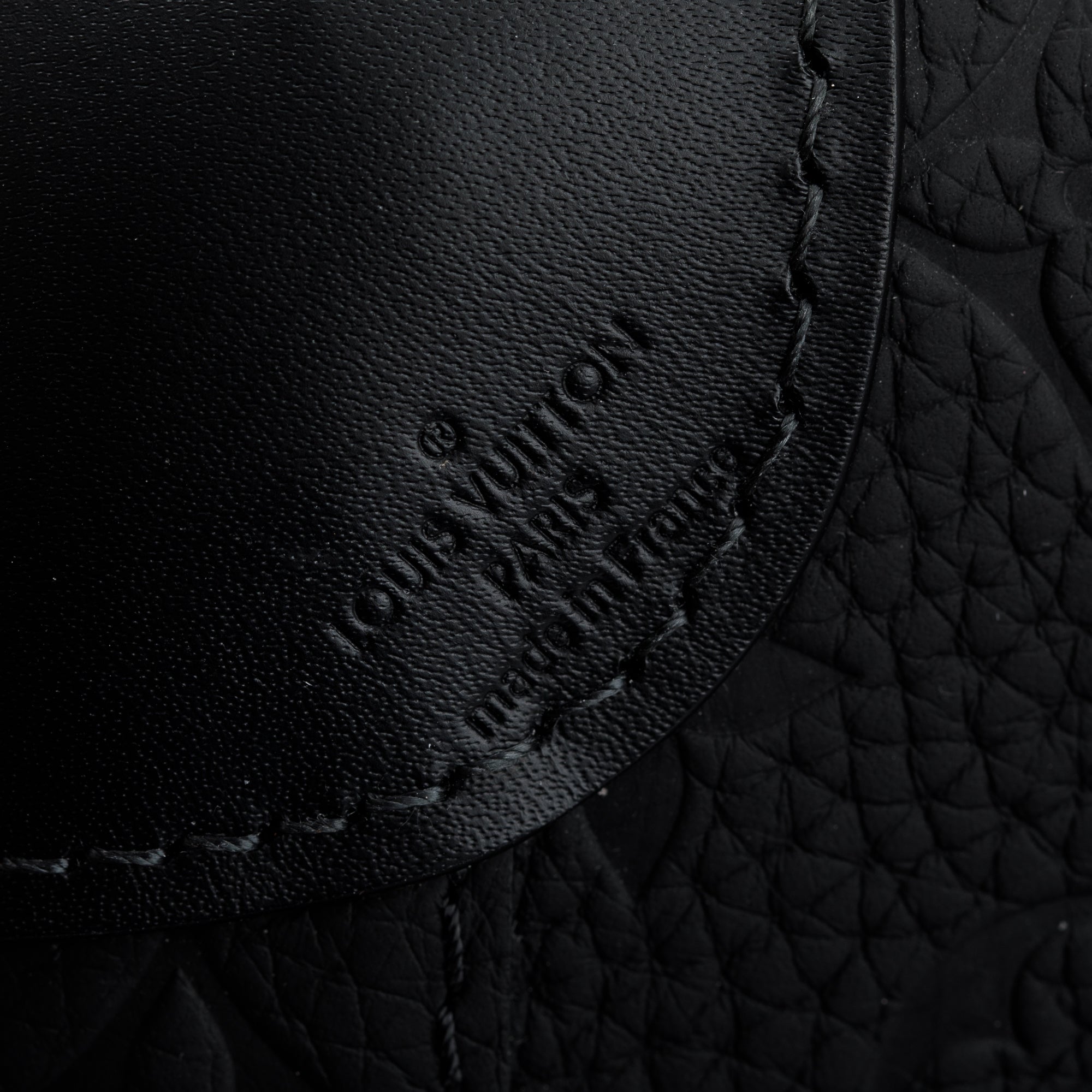 Louis Vuitton 2022 Black Taurillon Monogram Leather Horizon 55 Luggage w/ Box