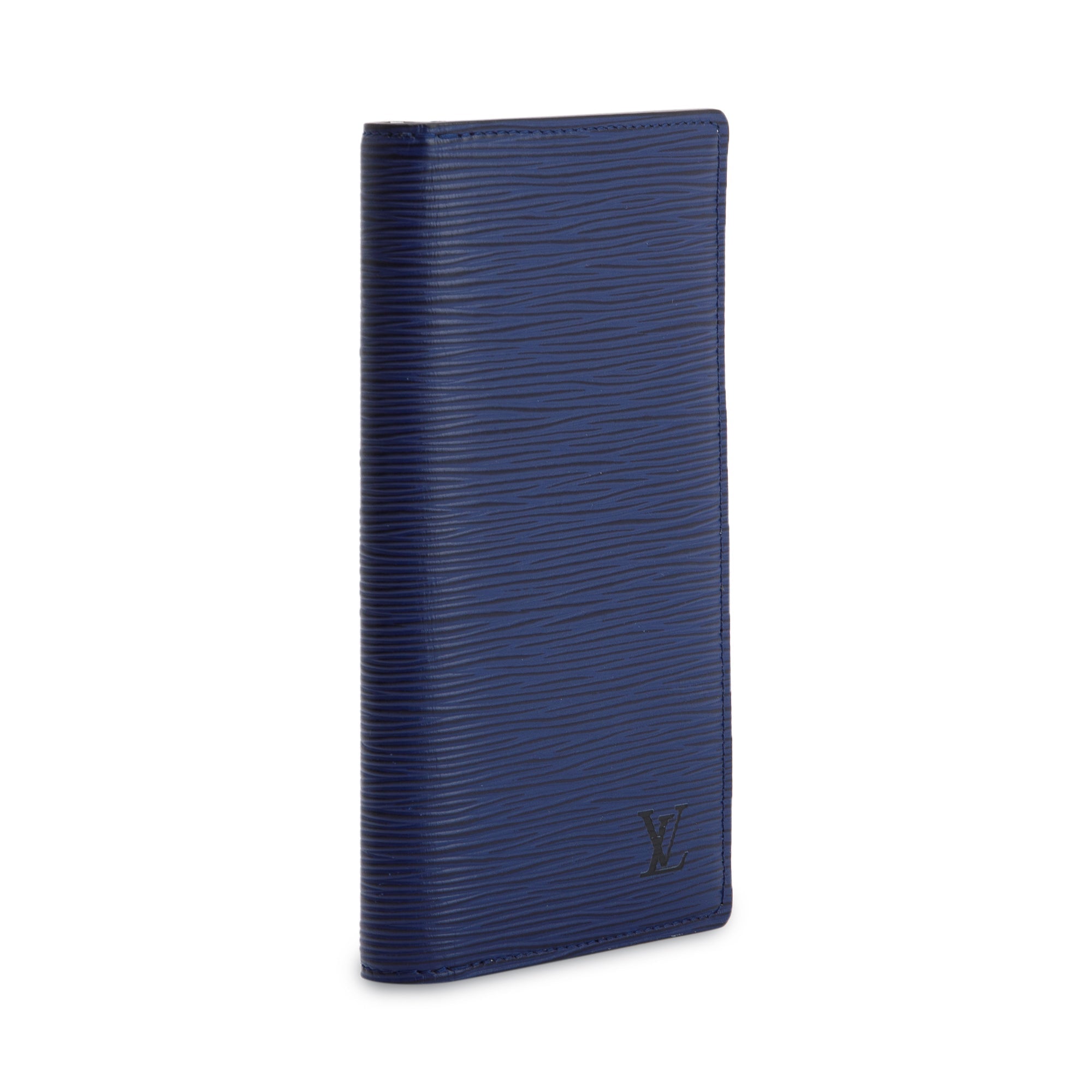 Louis Vuitton 2022 Blue Epi Brazza Wallet