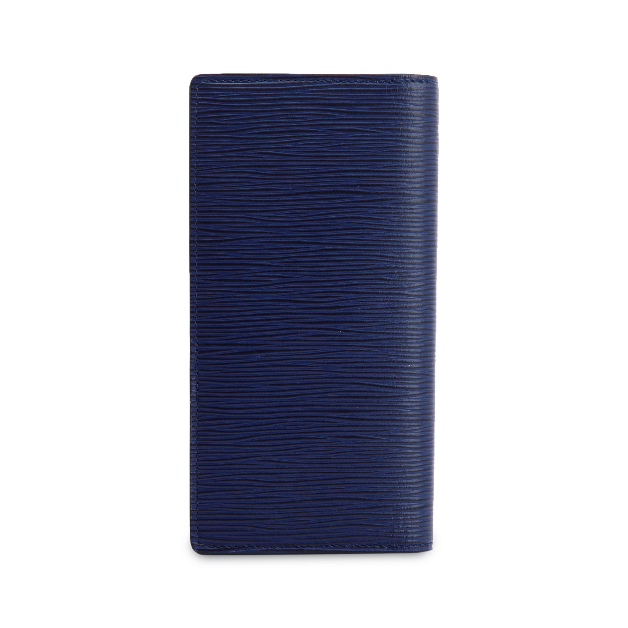 Louis Vuitton 2022 Blue Epi Brazza Wallet