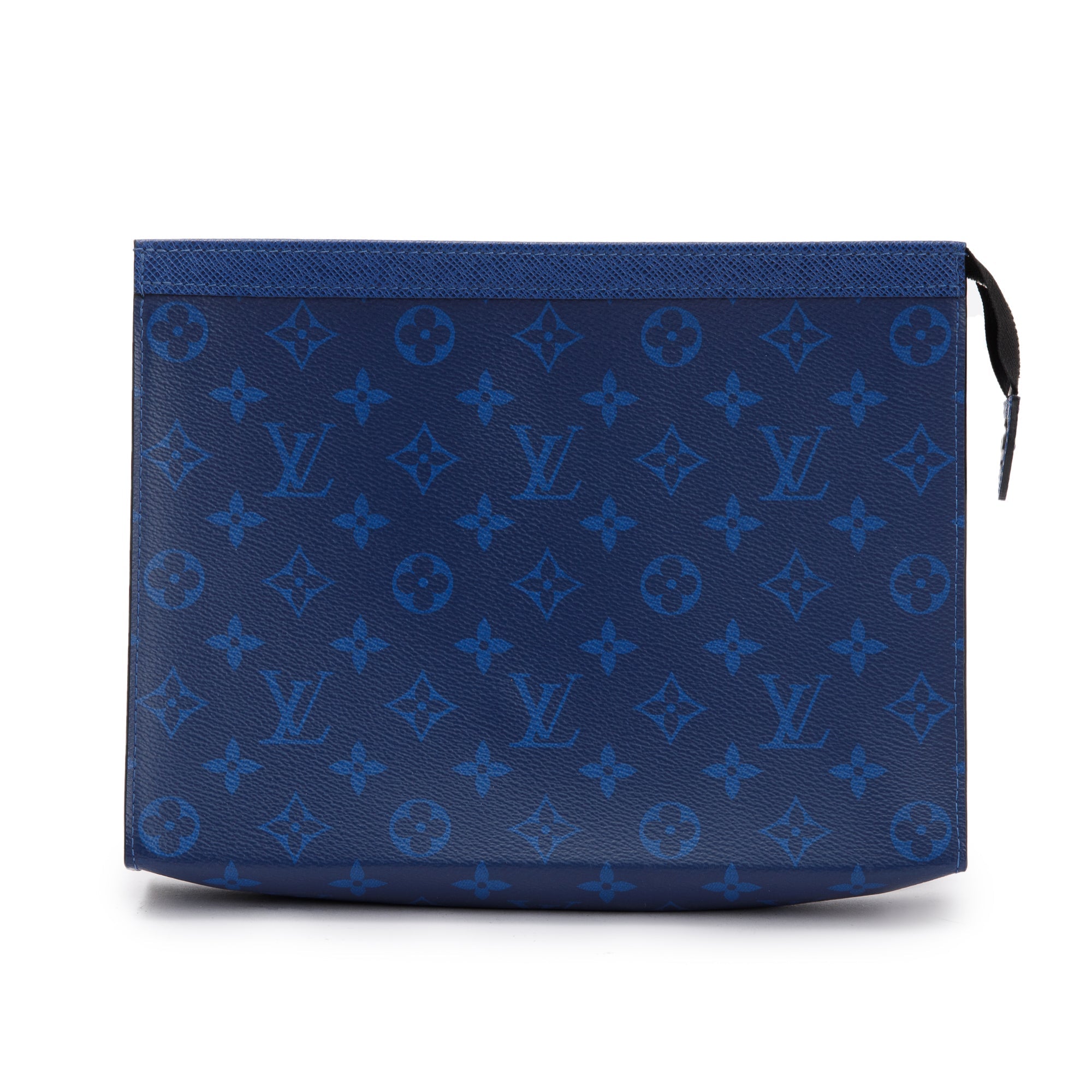 Louis Vuitton 2022 Blue Taigarama Pochette Voyage MM