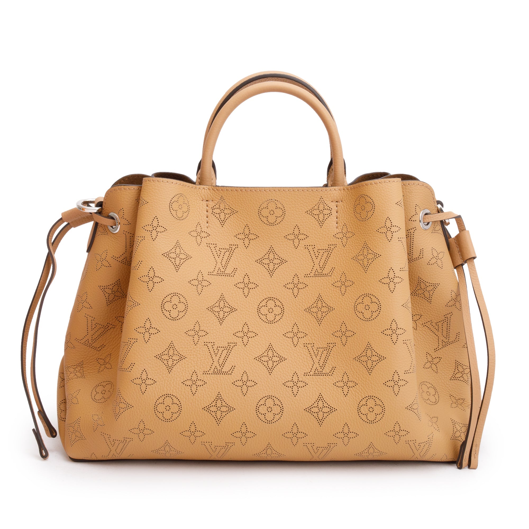 Louis Vuitton 2022 Brown Monogram Mahina Bella Tote w/ Straps & Box