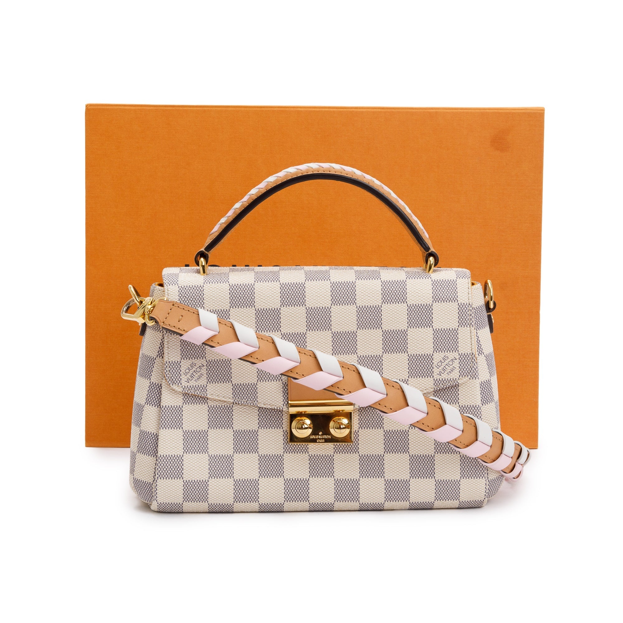 Louis Vuitton 2022 Damier Azur Braided Croisette