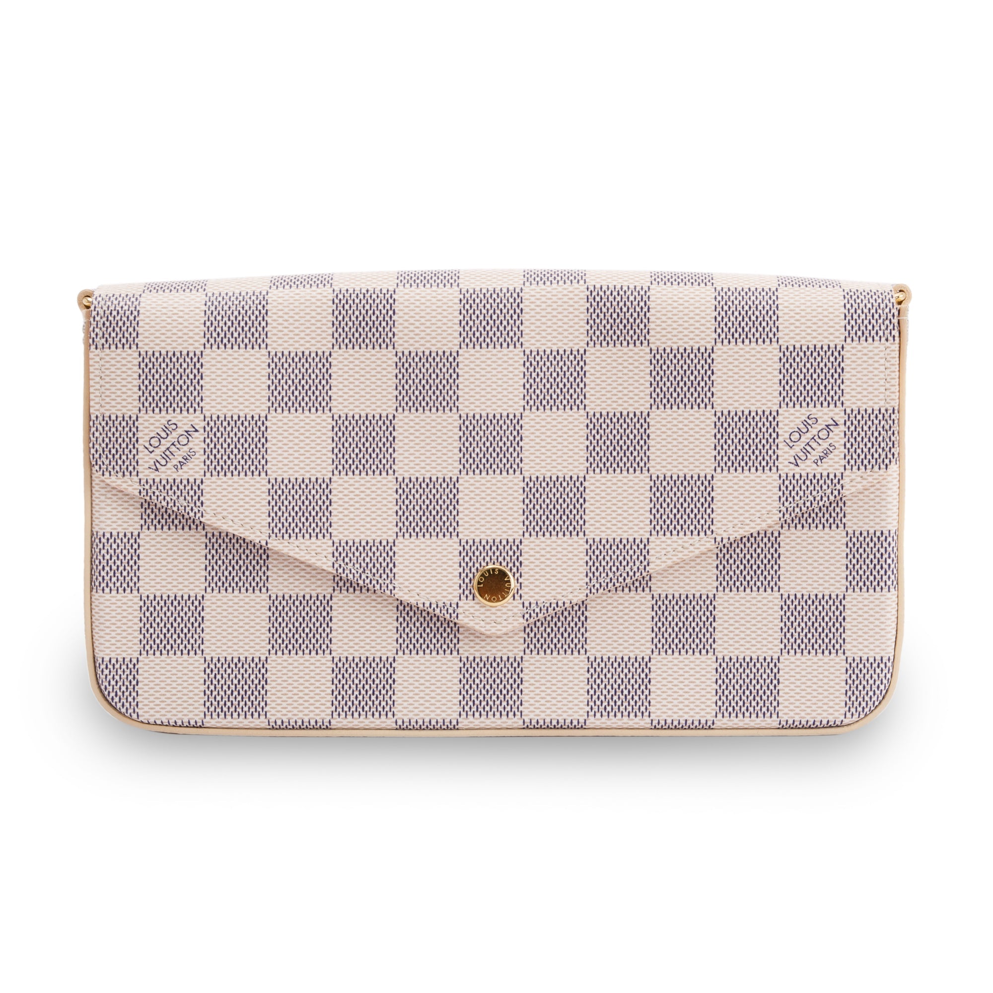 Louis Vuitton 2022 Damier Azur Felicie Pochette w/ Box & Inserts