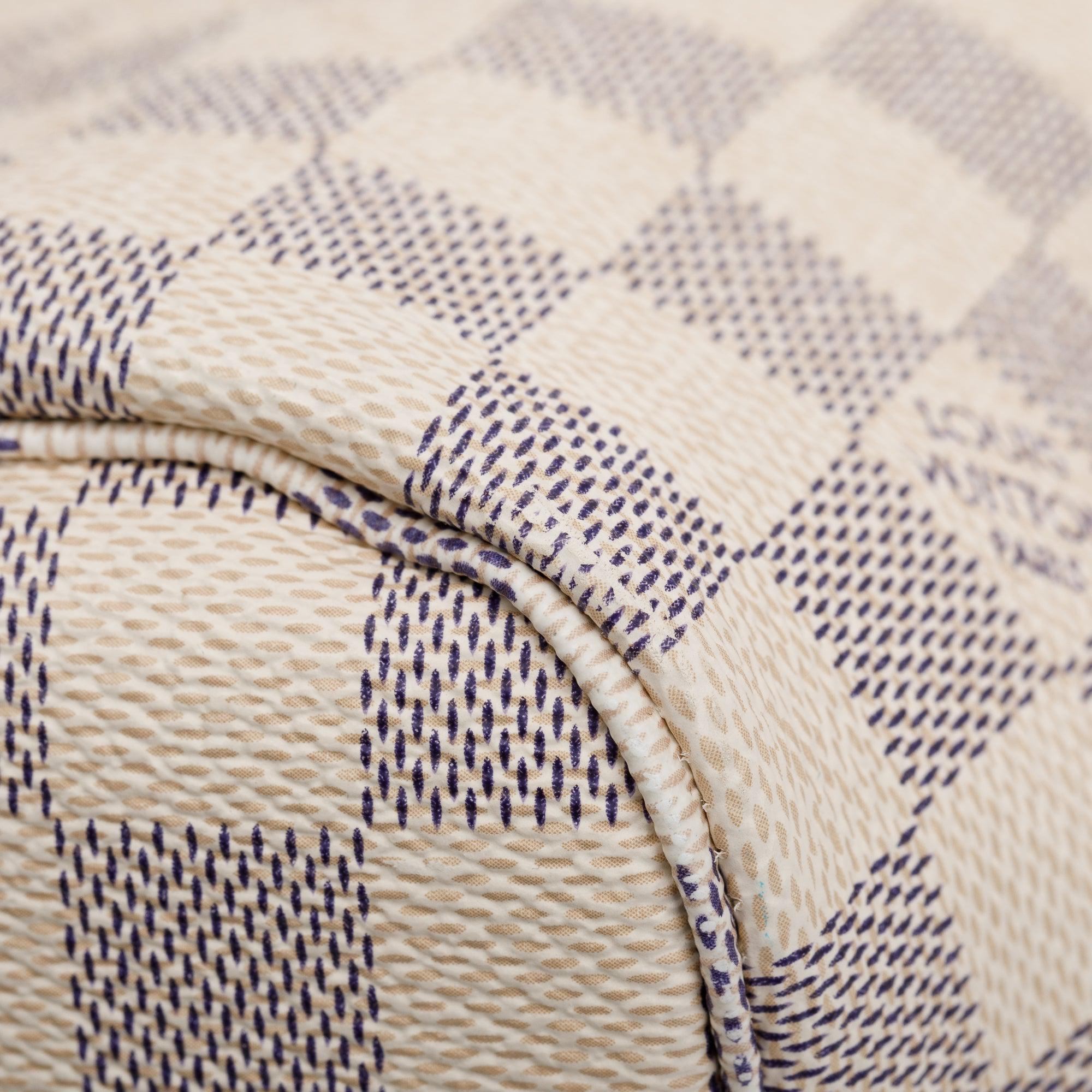 Louis Vuitton 2022 Damier Azur Neverfull MM w/ Pouch & Receipt