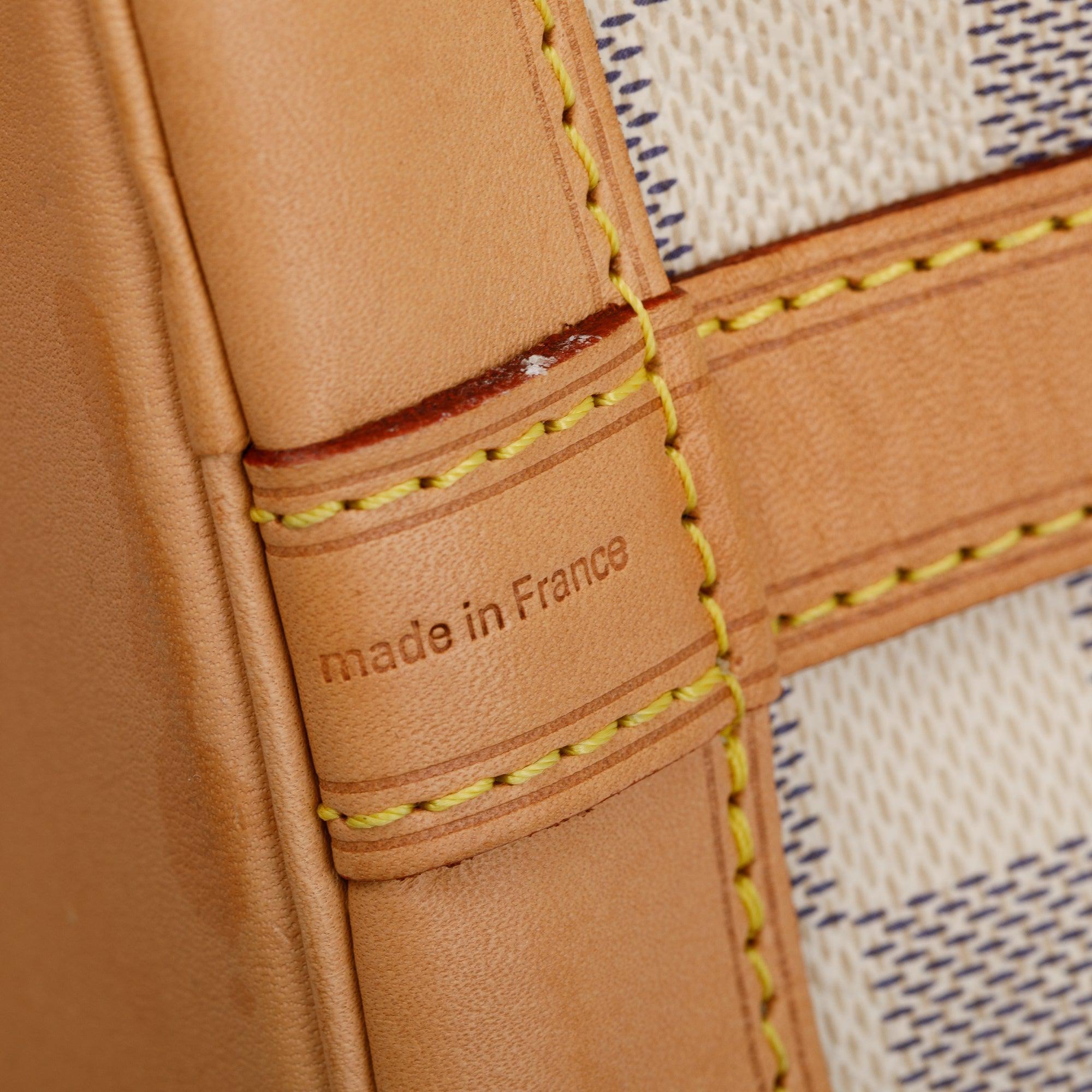 Louis Vuitton 2022 Damier Azur Noe BB w/ Box