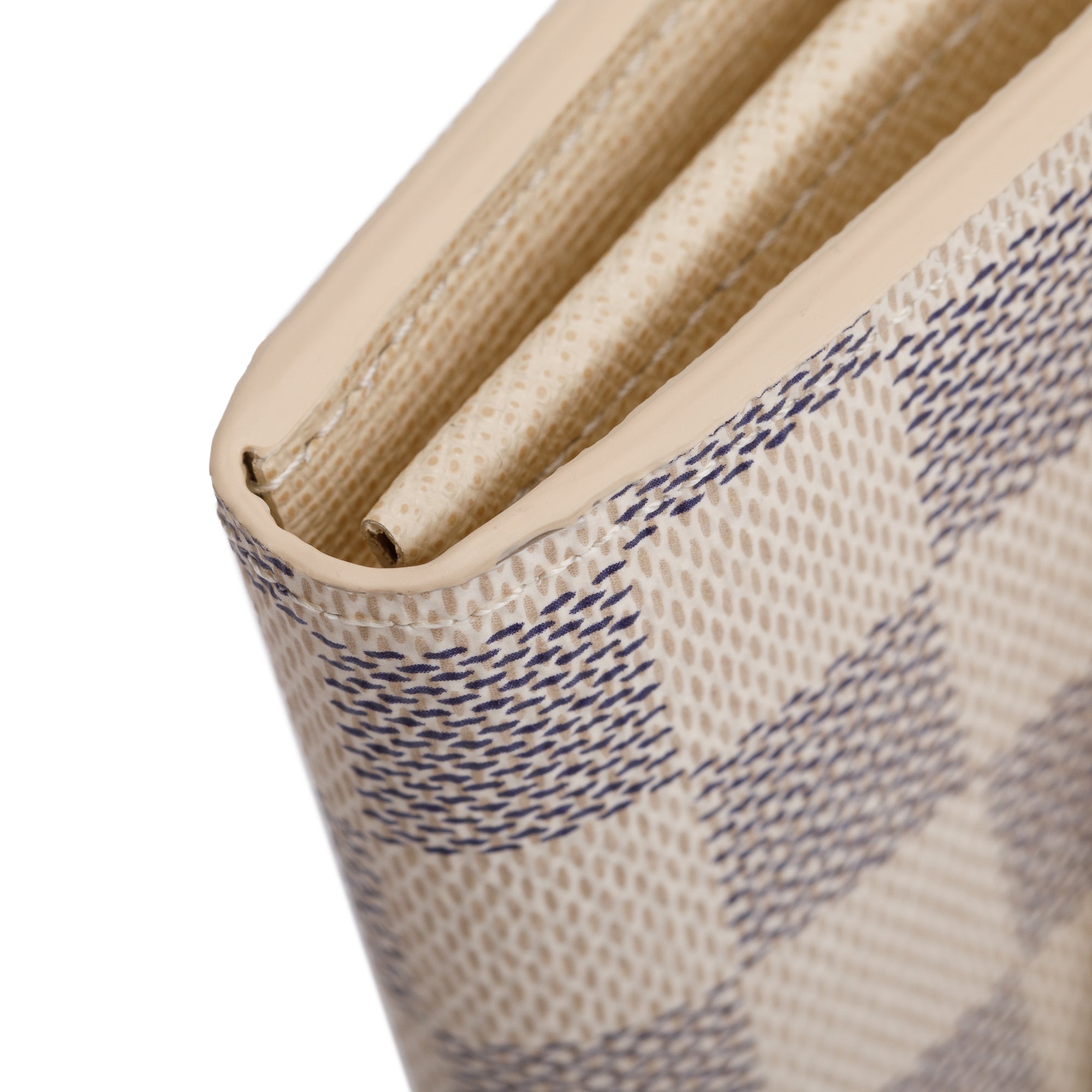 Louis Vuitton 2022 Damier Azur Sarah Wallet w/ Box