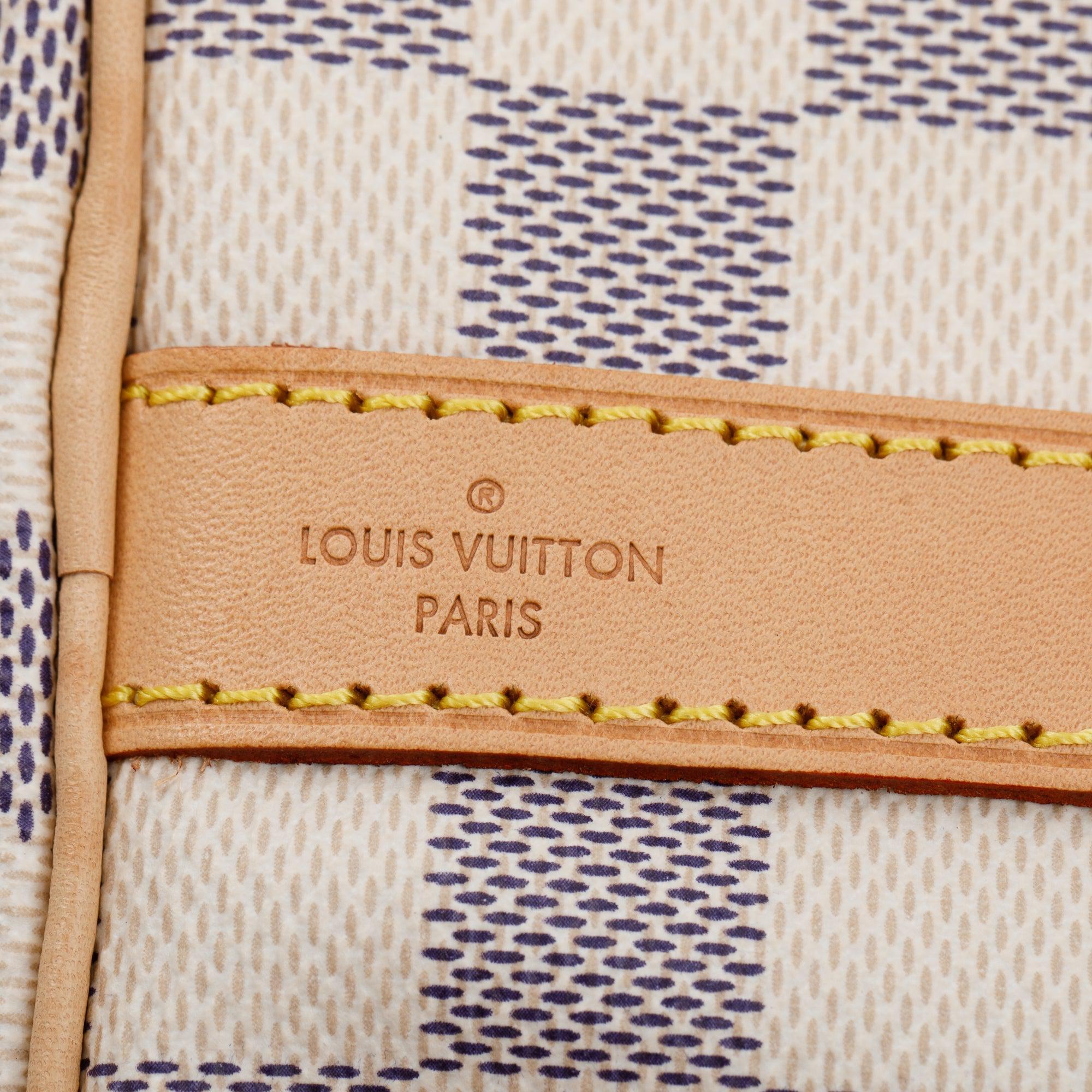 Louis Vuitton 2022 Damier Azur Speedy Bandouliere 25 w/ Box, Receipt & Strap