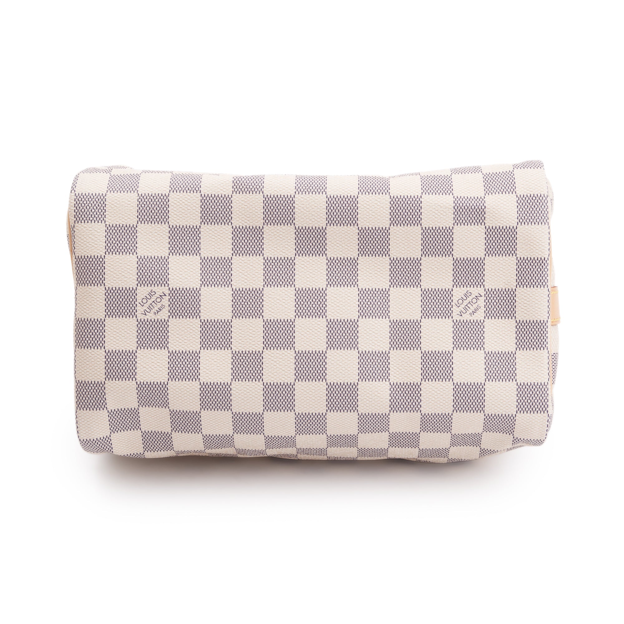 Louis Vuitton 2022 Damier Azur Speedy Bandouliere 25 w/ Box, Receipt & Strap