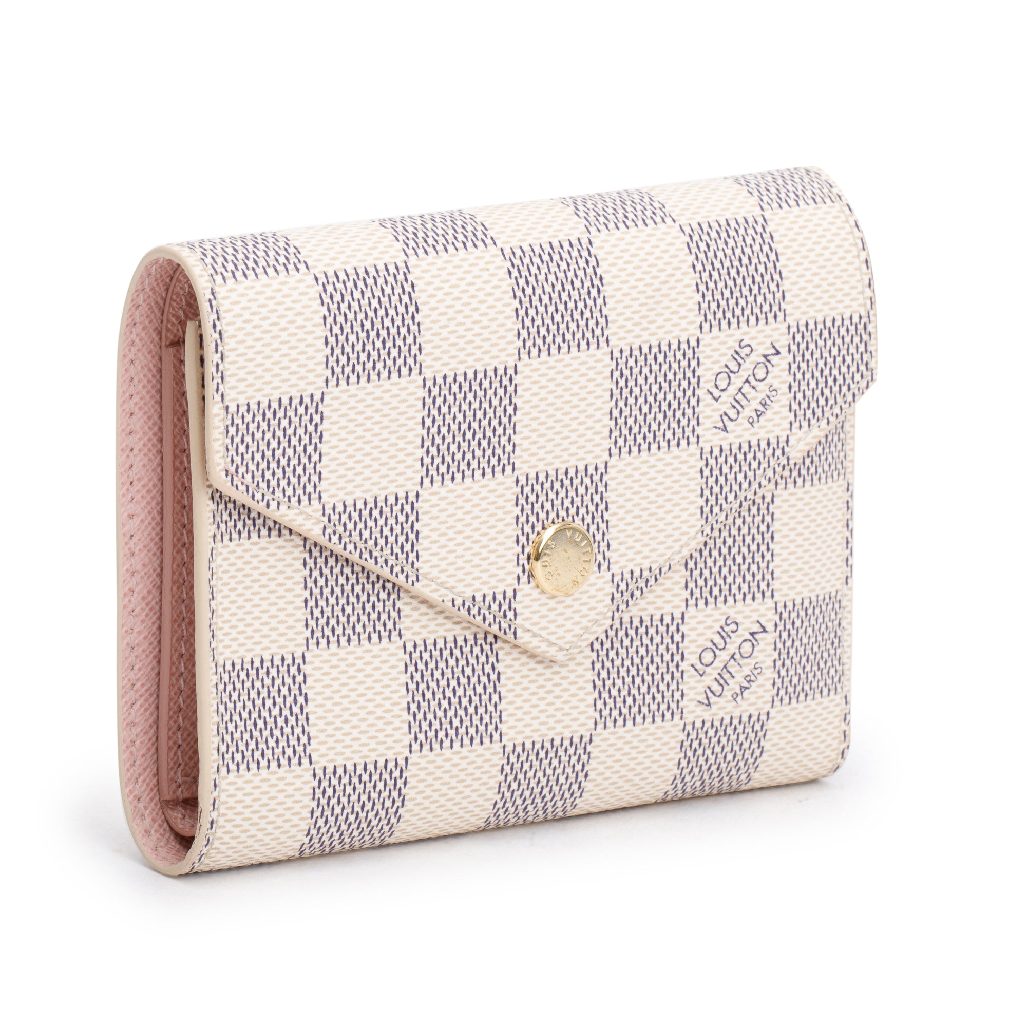 Louis Vuitton 2022 Damier Azur Victorine Wallet