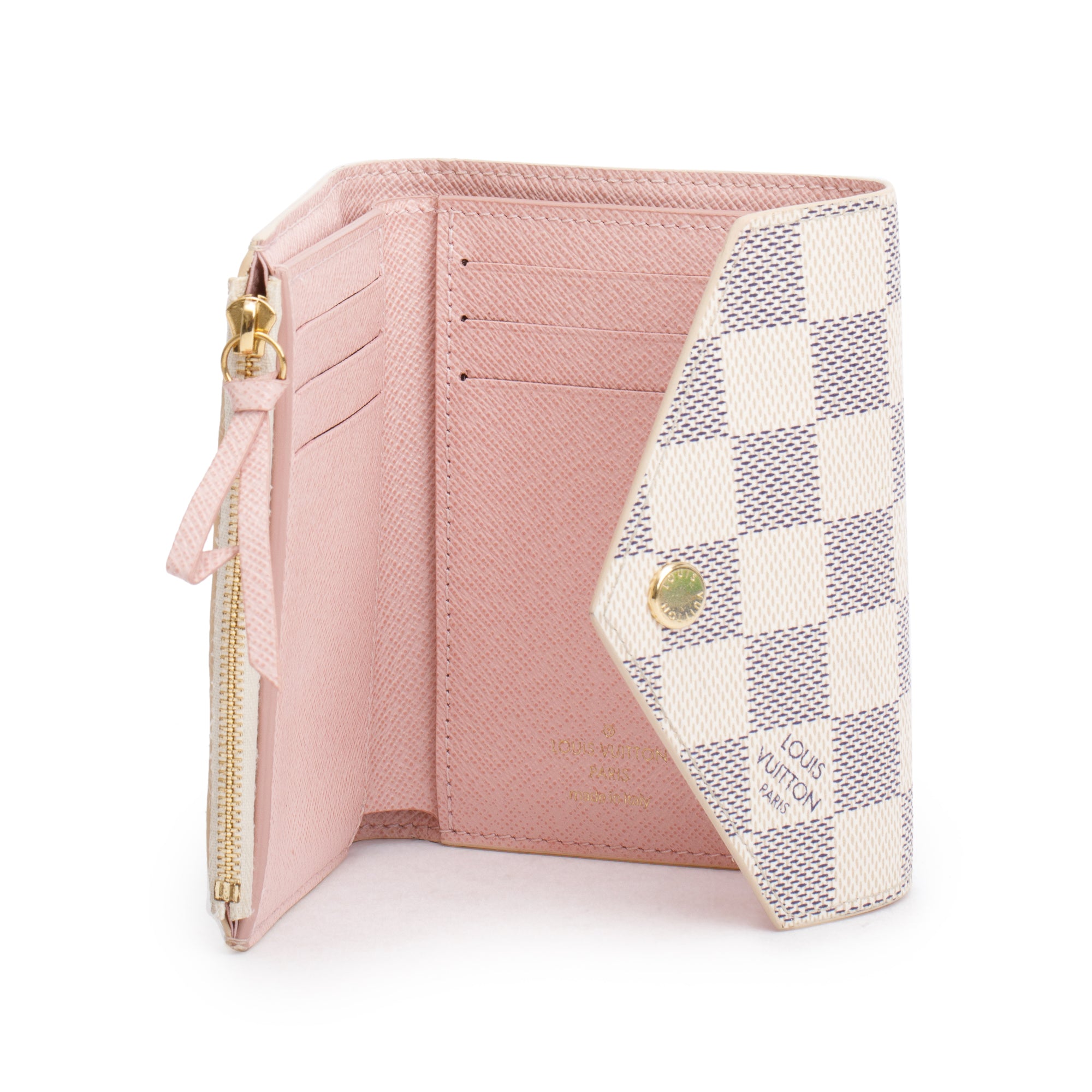 Louis Vuitton 2022 Damier Azur Victorine Wallet