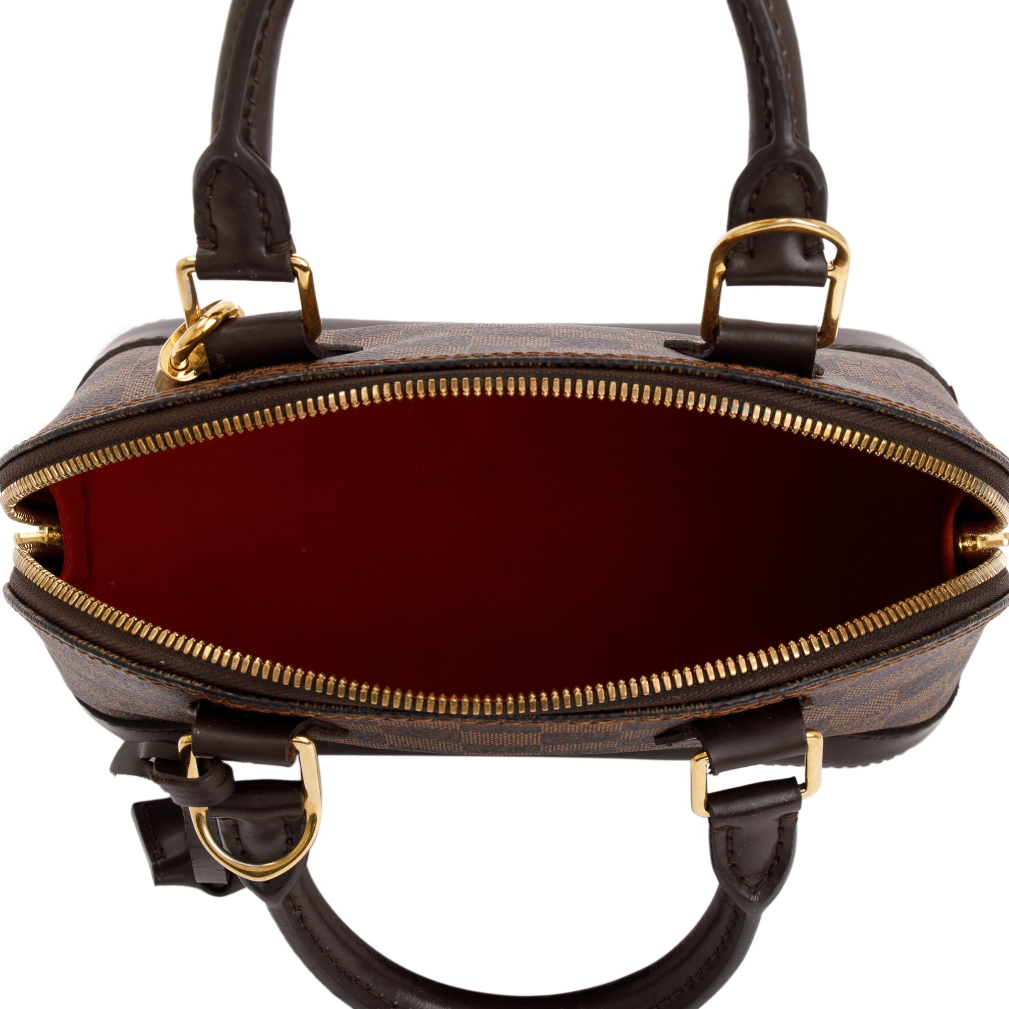 Louis Vuitton 2022 Damier Ebene Alma BB w/ Strap