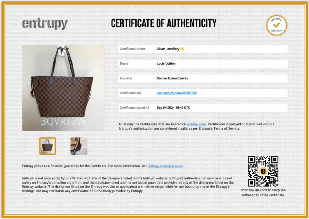 Louis Vuitton 2022 Damier Ebene Neverfull MM