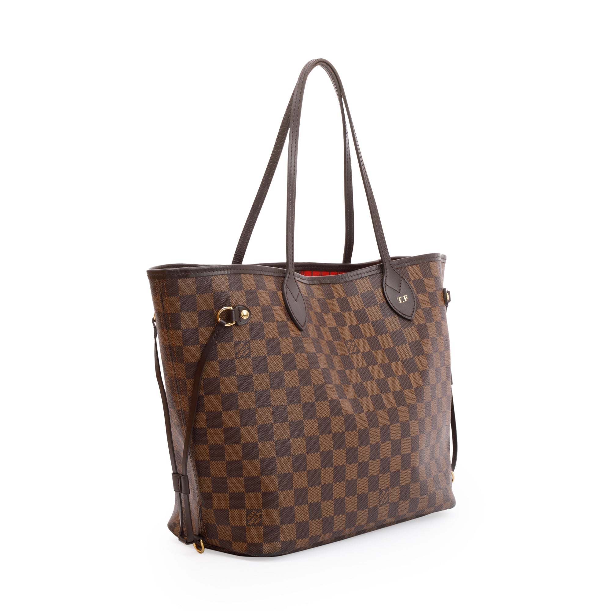Louis Vuitton 2022 Damier Ebene Neverfull MM w/ Box & Receipt