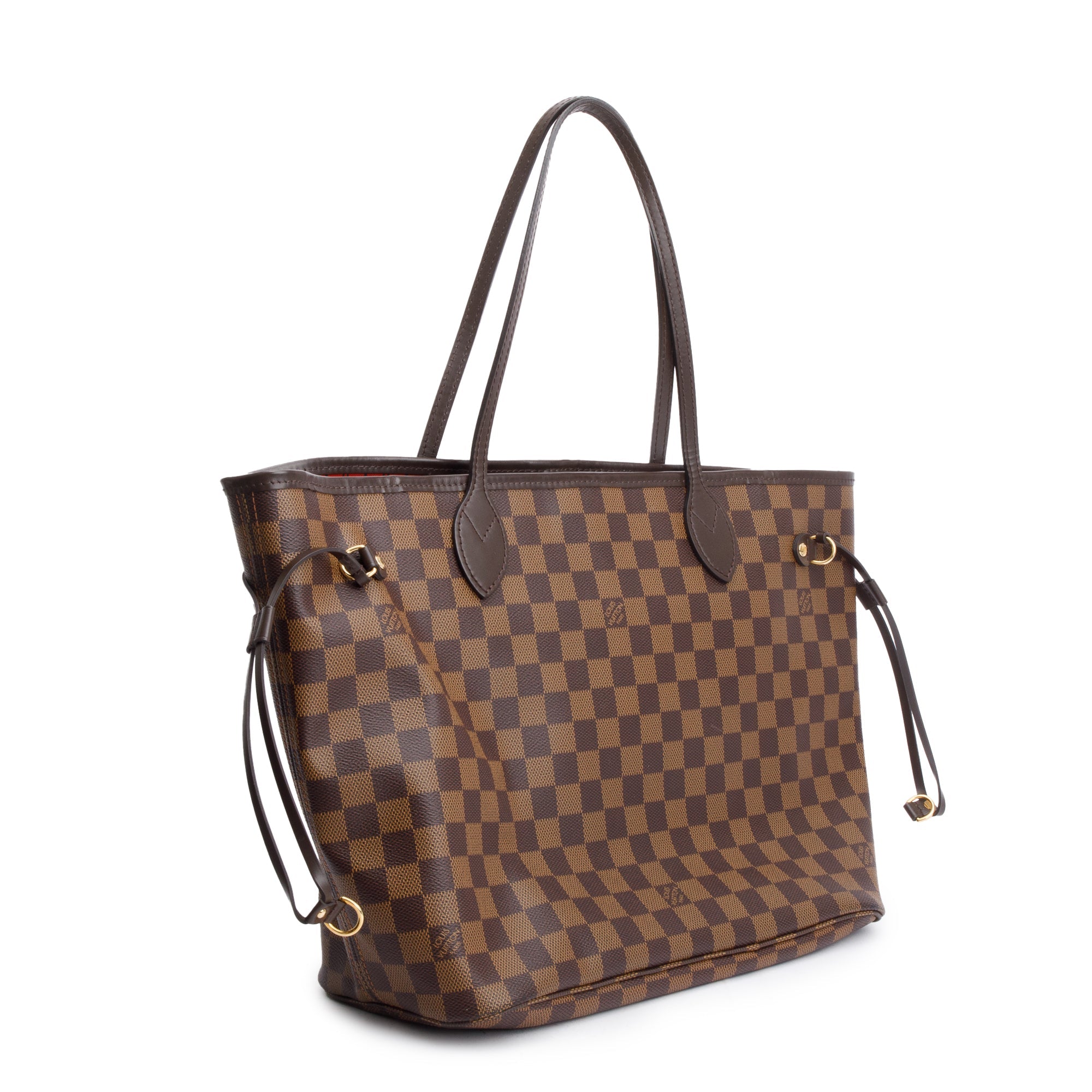 Louis Vuitton 2022 Damier Ebene Neverfull MM w/ Pouch