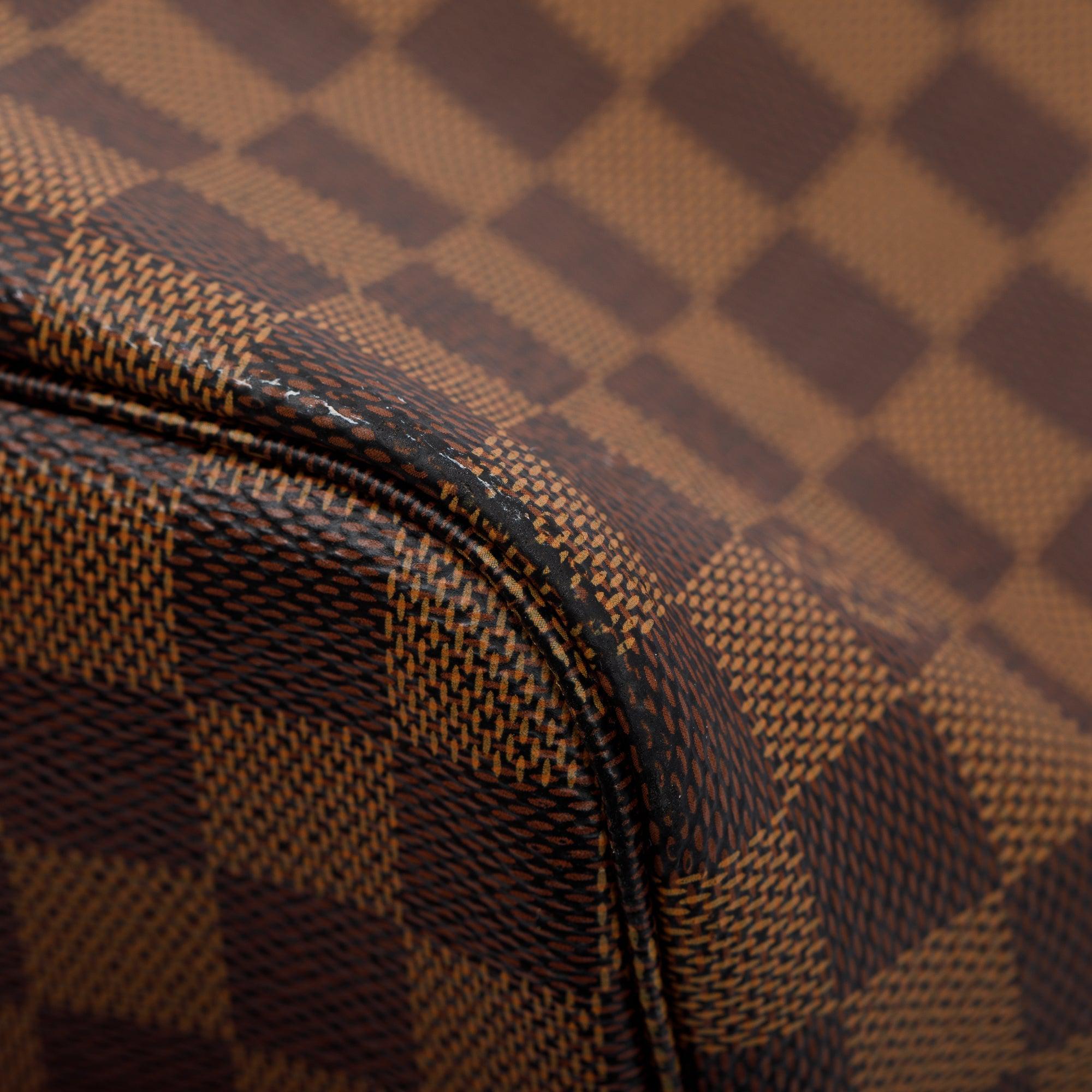 Louis Vuitton 2022 Damier Ebene Neverfull MM w/ Pouch & Box