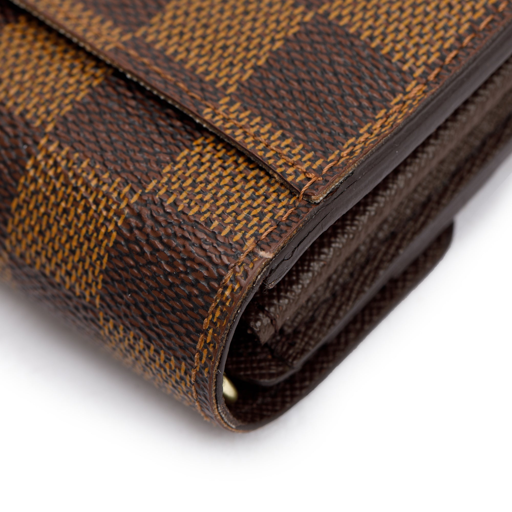 Louis Vuitton 2022 Damier Ebene Sarah Wallet w/ Box