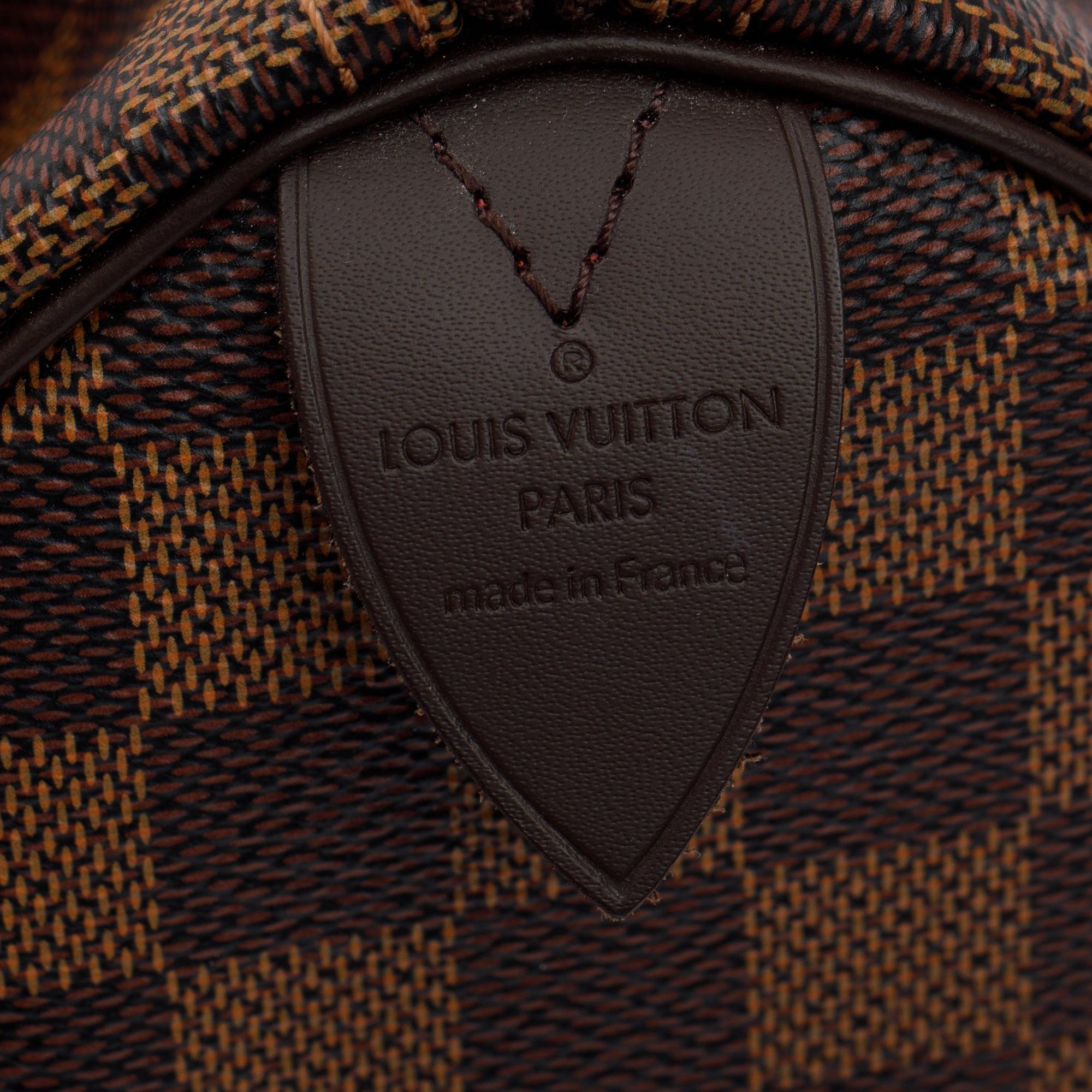 Louis Vuitton 2022 Damier Ebene Speedy 25
