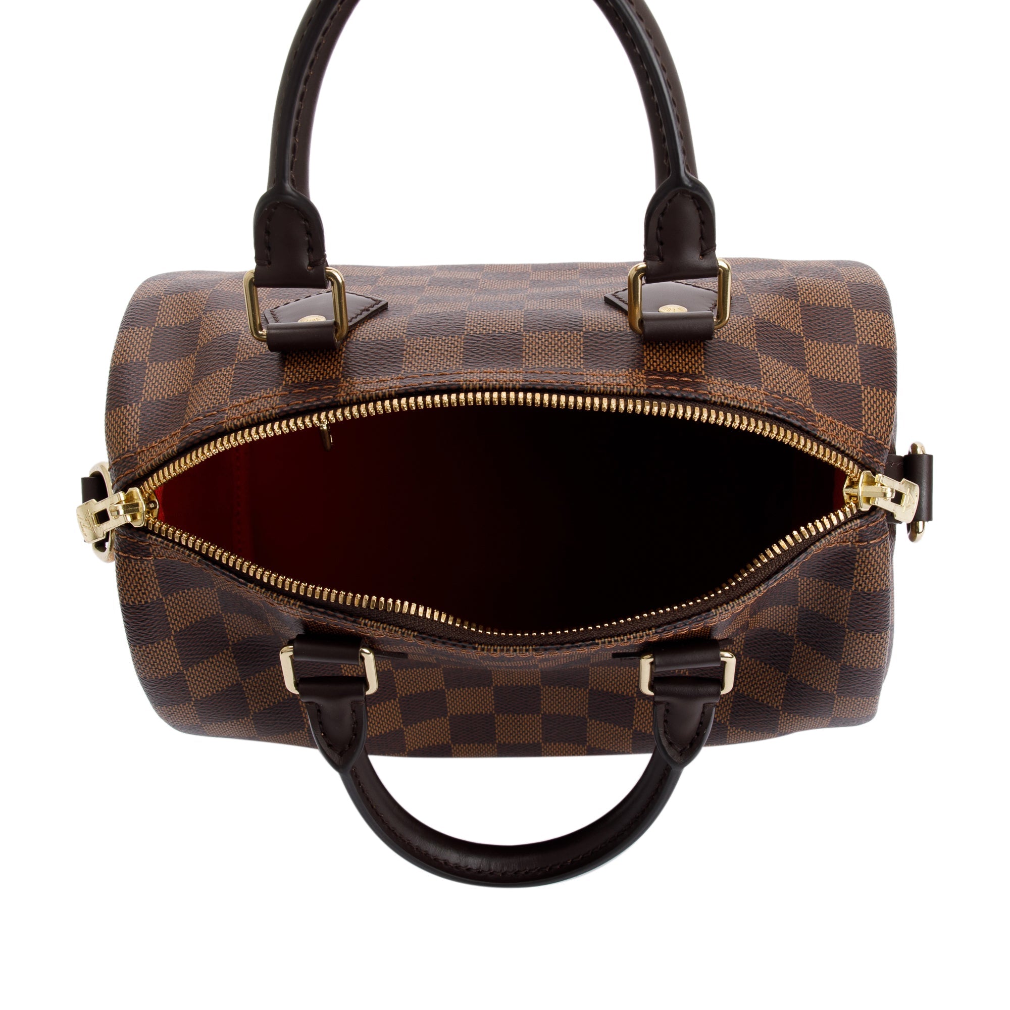 Louis Vuitton 2022 Damier Ebene Speedy Bandouliere 25