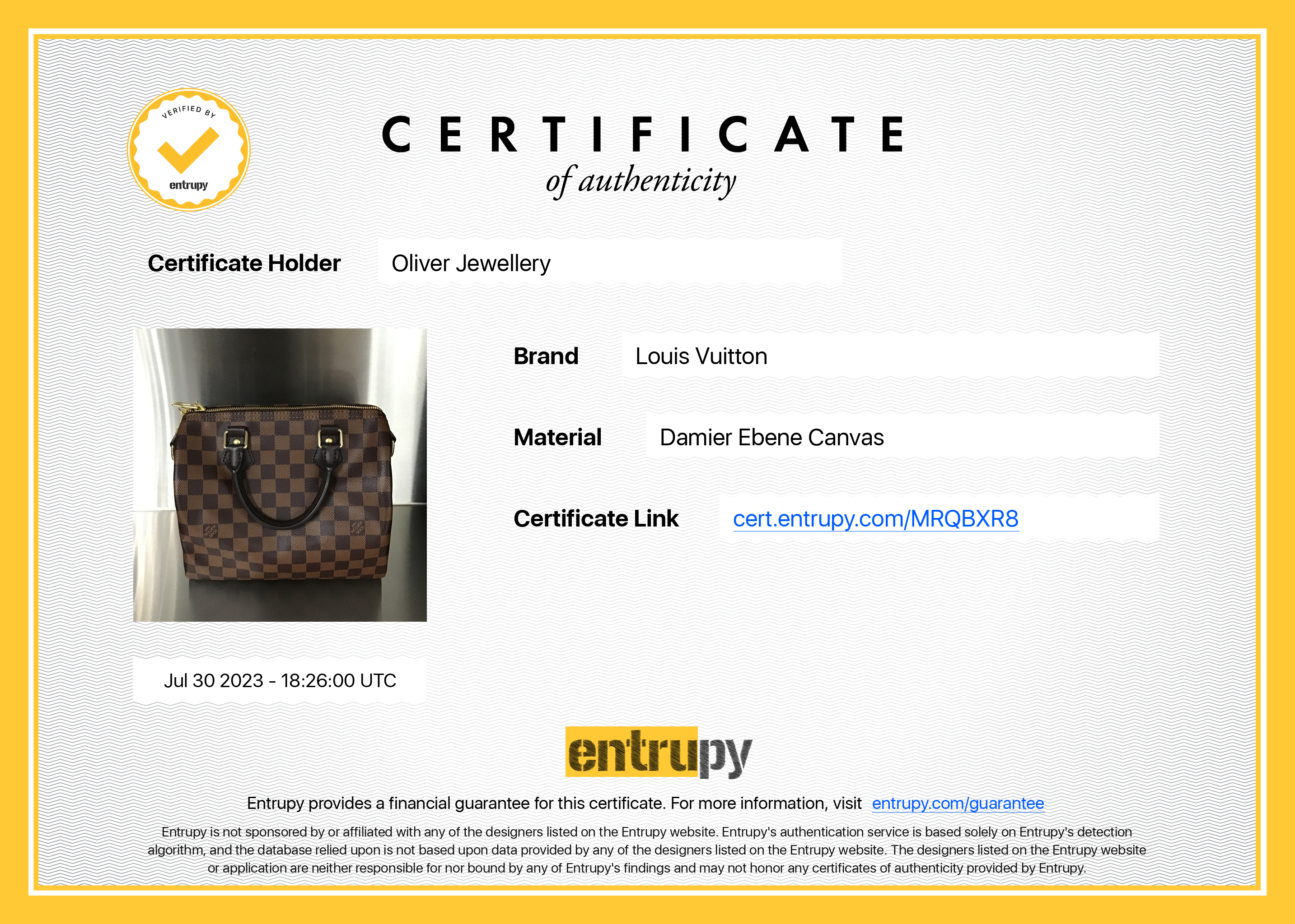 Louis Vuitton 2022 Damier Ebene Speedy Bandouliere 25