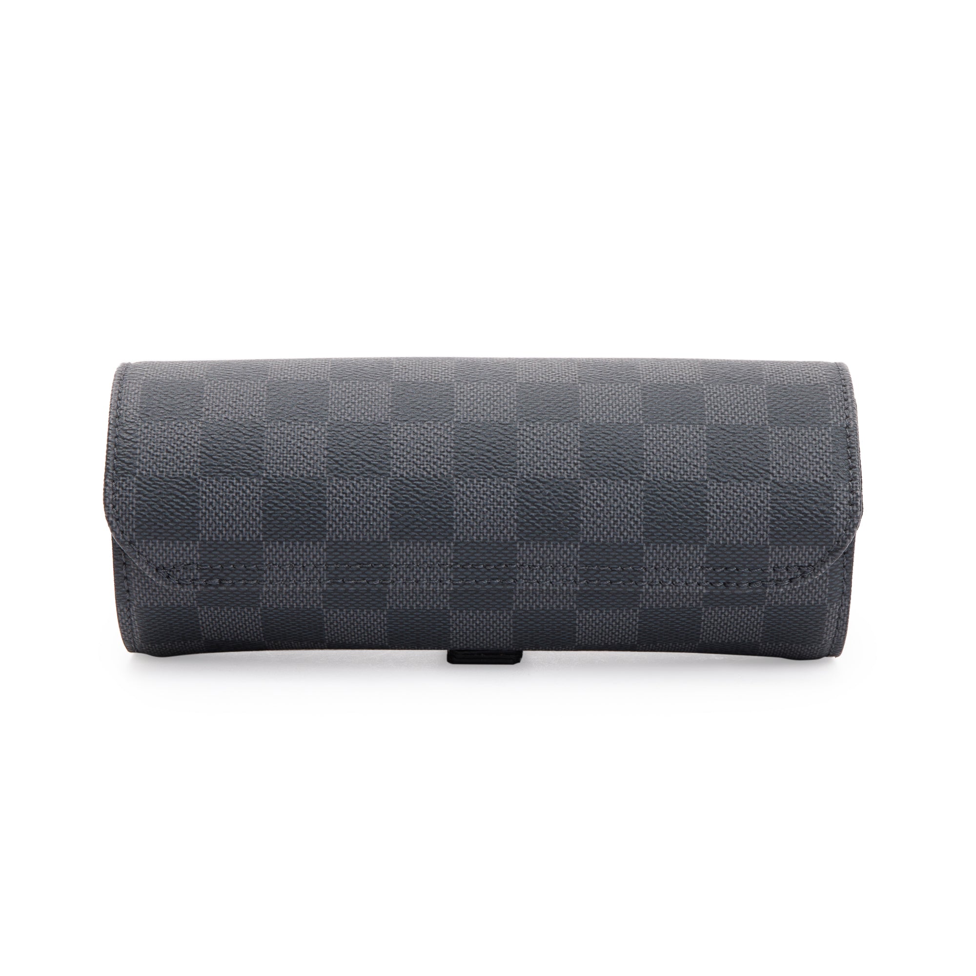 Louis Vuitton 2022 Damier Graphite 3 Watch Travel Case