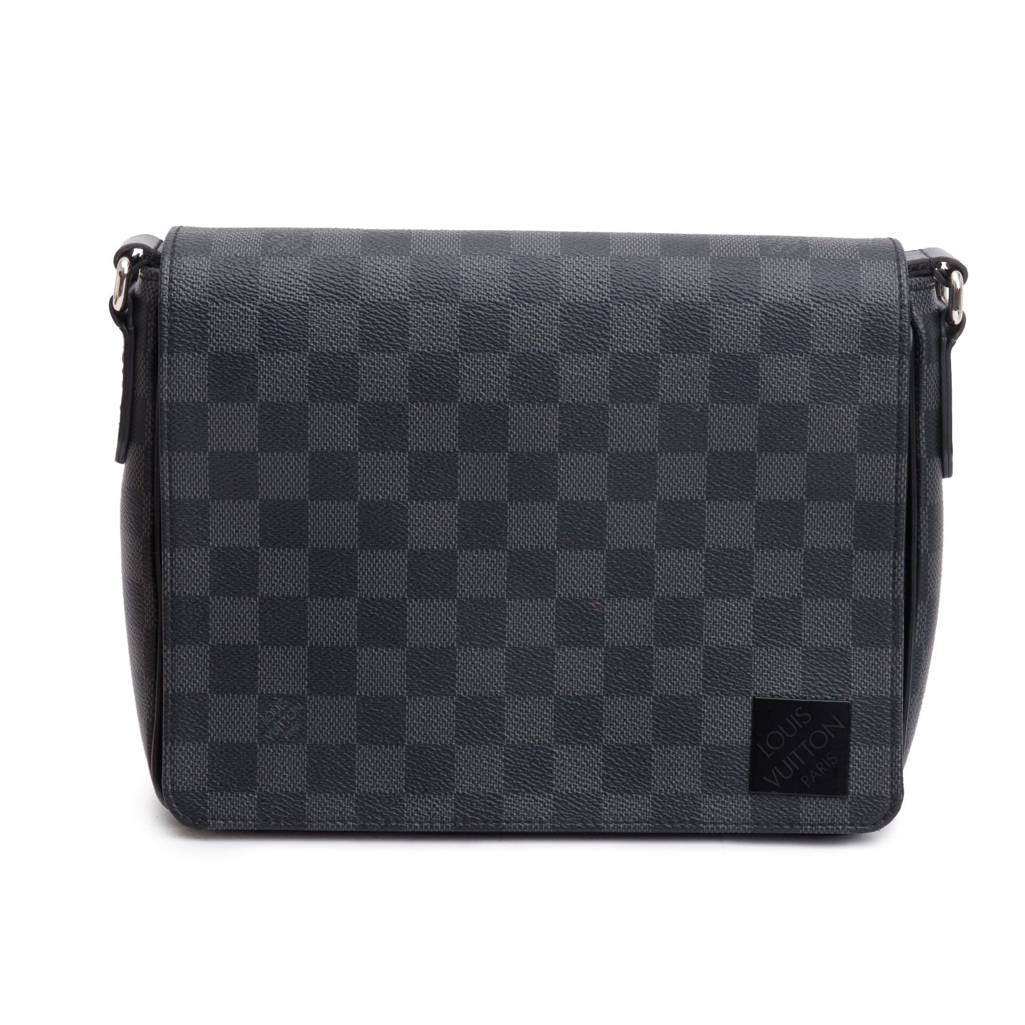 Louis Vuitton 2022 Damier Graphite District PM Bag