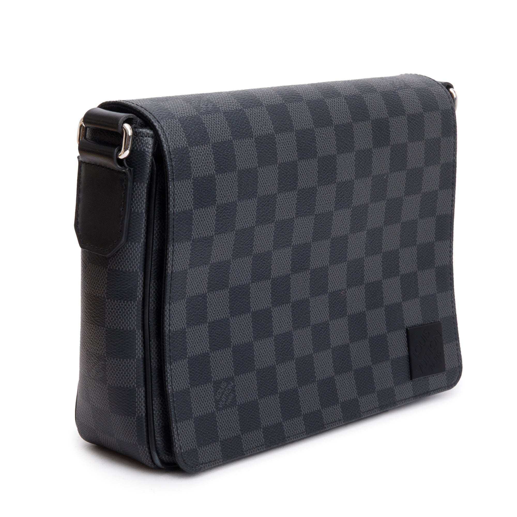 Louis Vuitton 2022 Damier Graphite District PM Bag